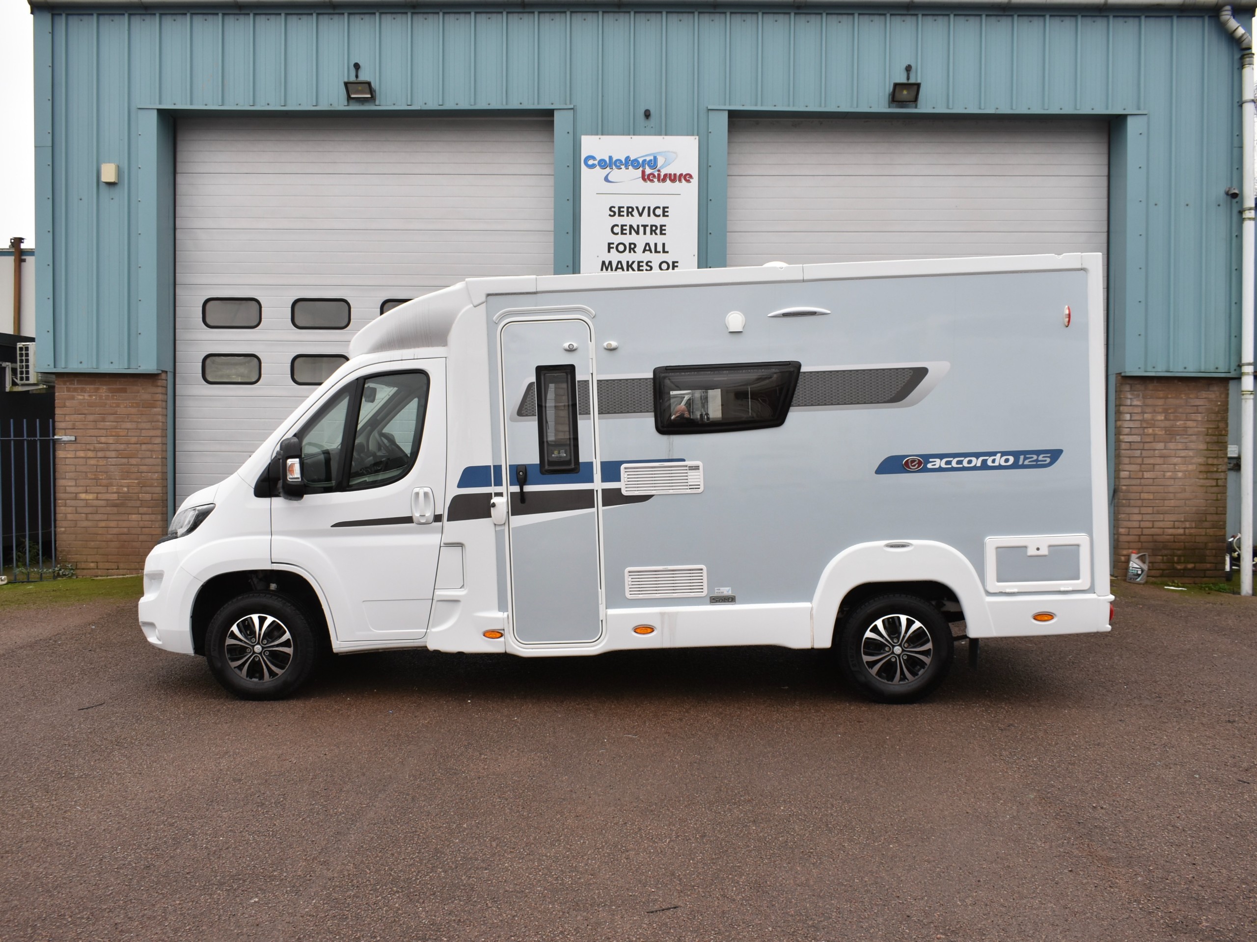 2019 Elddis Accordo 125 4 Seatbelts