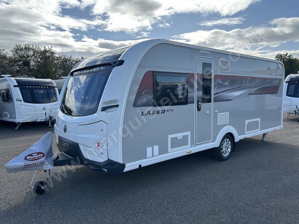Coachman Laser 575 (2021) 4-Berth Caravan with Island Bed and Solar Panel