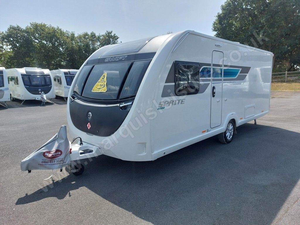 2023 Sprite Major 4SB - 4-Berth Caravan with Transverse Island Bed