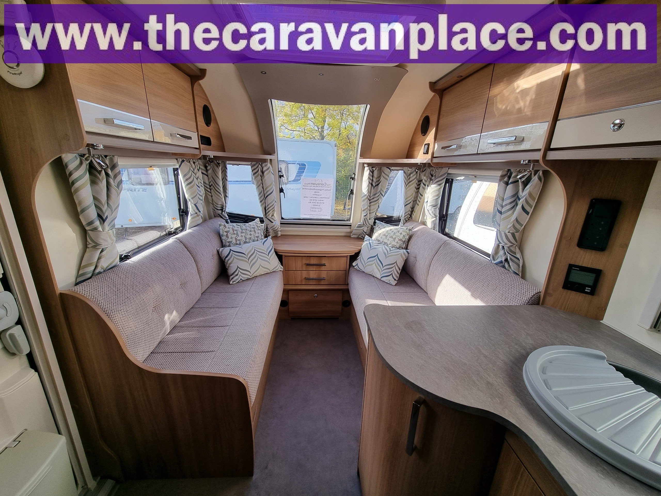 2018 Bailey Pegasus Rimini 4 Berth Caravan with Twin Single Beds - Photo 1