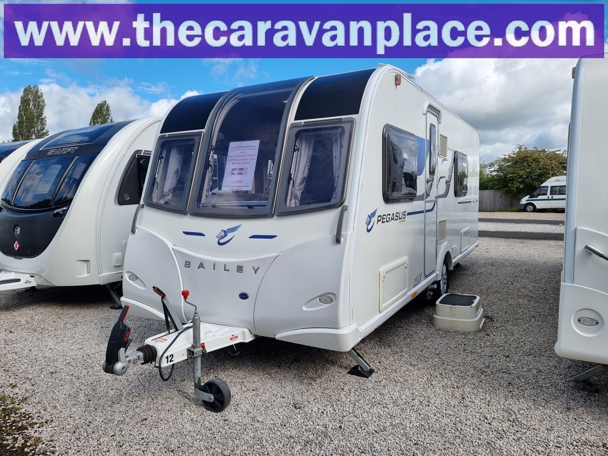 2016 Bailey Pegasus Rimini - Exterior - Front