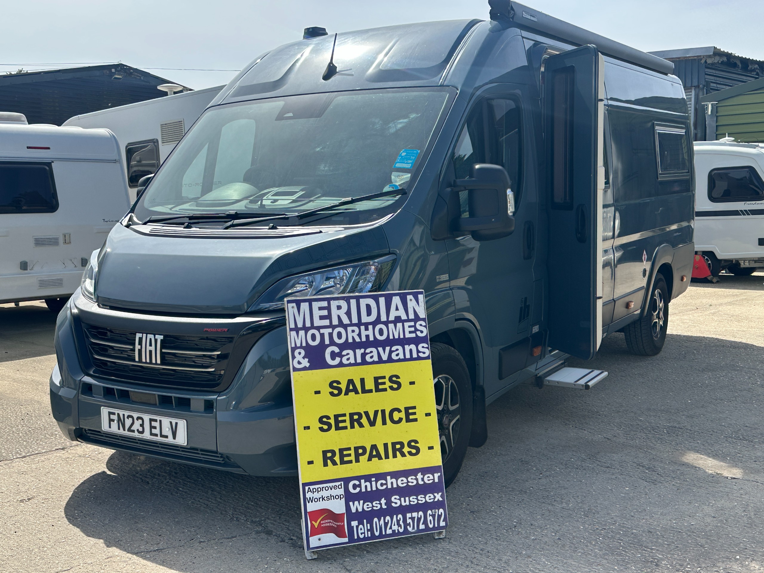 2023 IH N-630 RL - Fiat Ducato 2.2 Diesel, 180bhp, , 7000 miles, Automatic