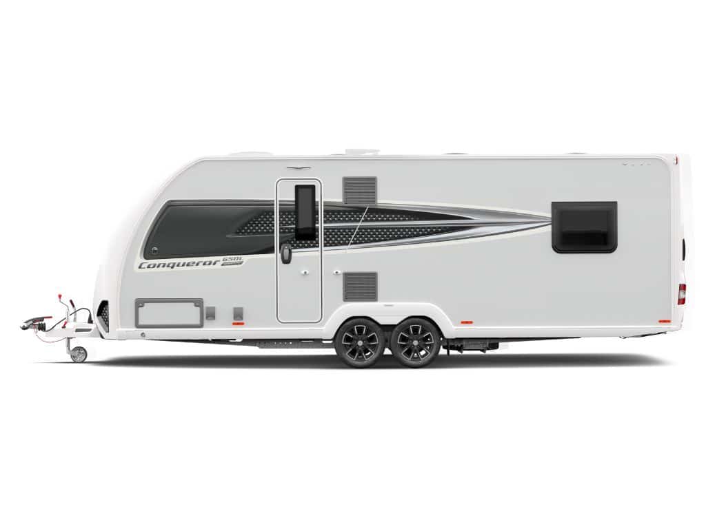 Swift Conqueror Grande 580- 2026 Caravan - Exterior - Front