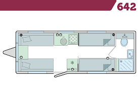 Bailey Phoenix 642 GT75 - Floorplan