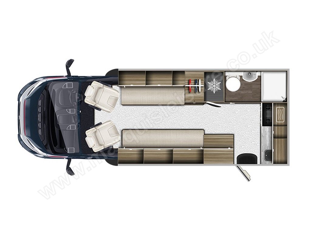 Rear Kitchen floorplan