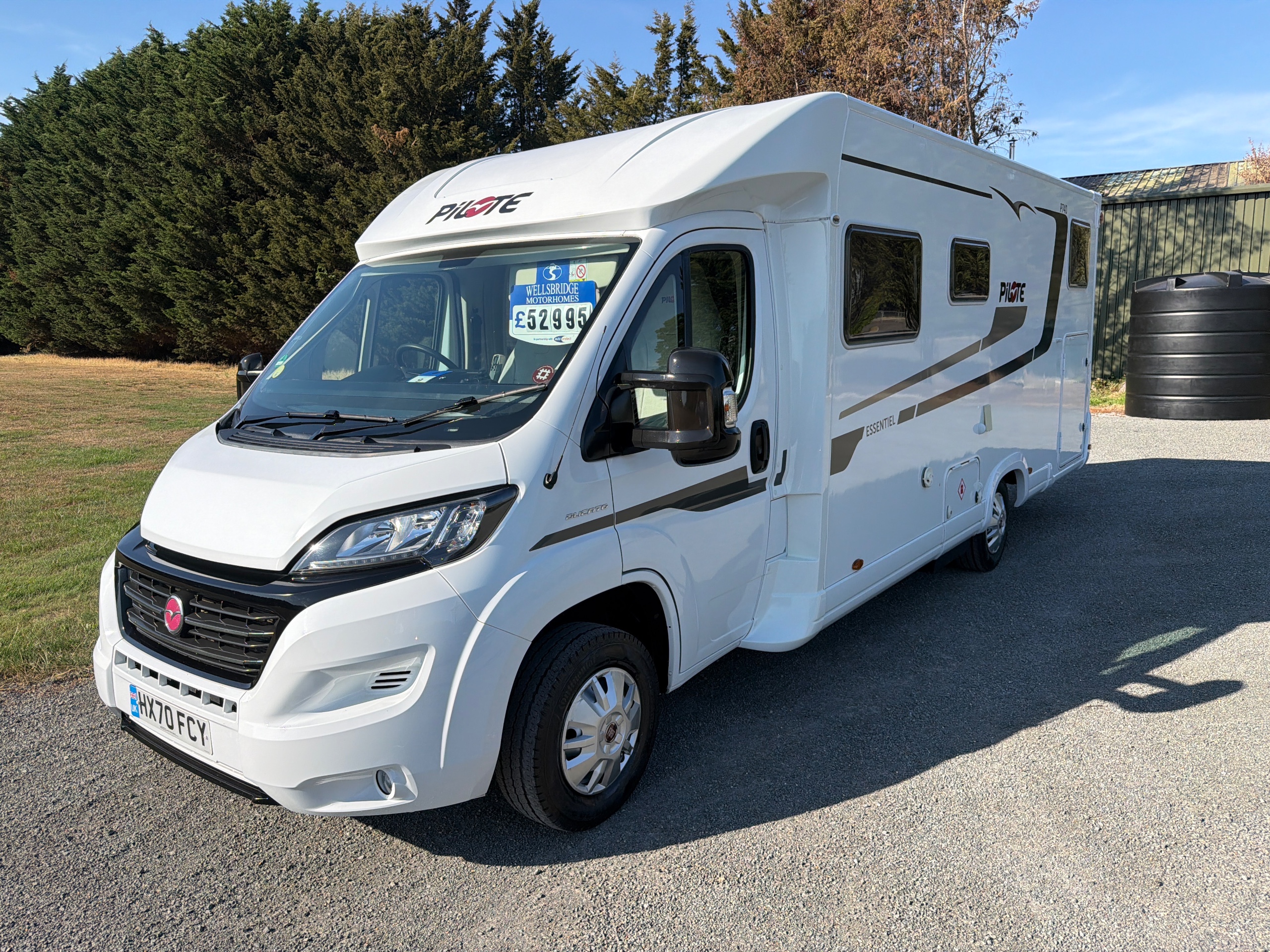 2020 Pilote Essentiel P740GJ Fiat Ducato
