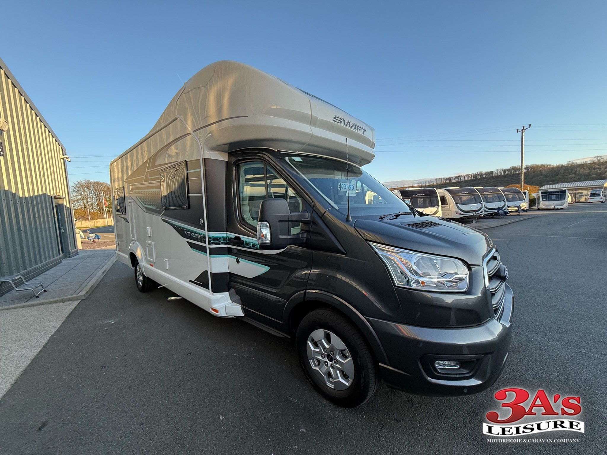 2025 Swift Voyager 475 Automatic 5-Berth Motorhome with Rear Lounge