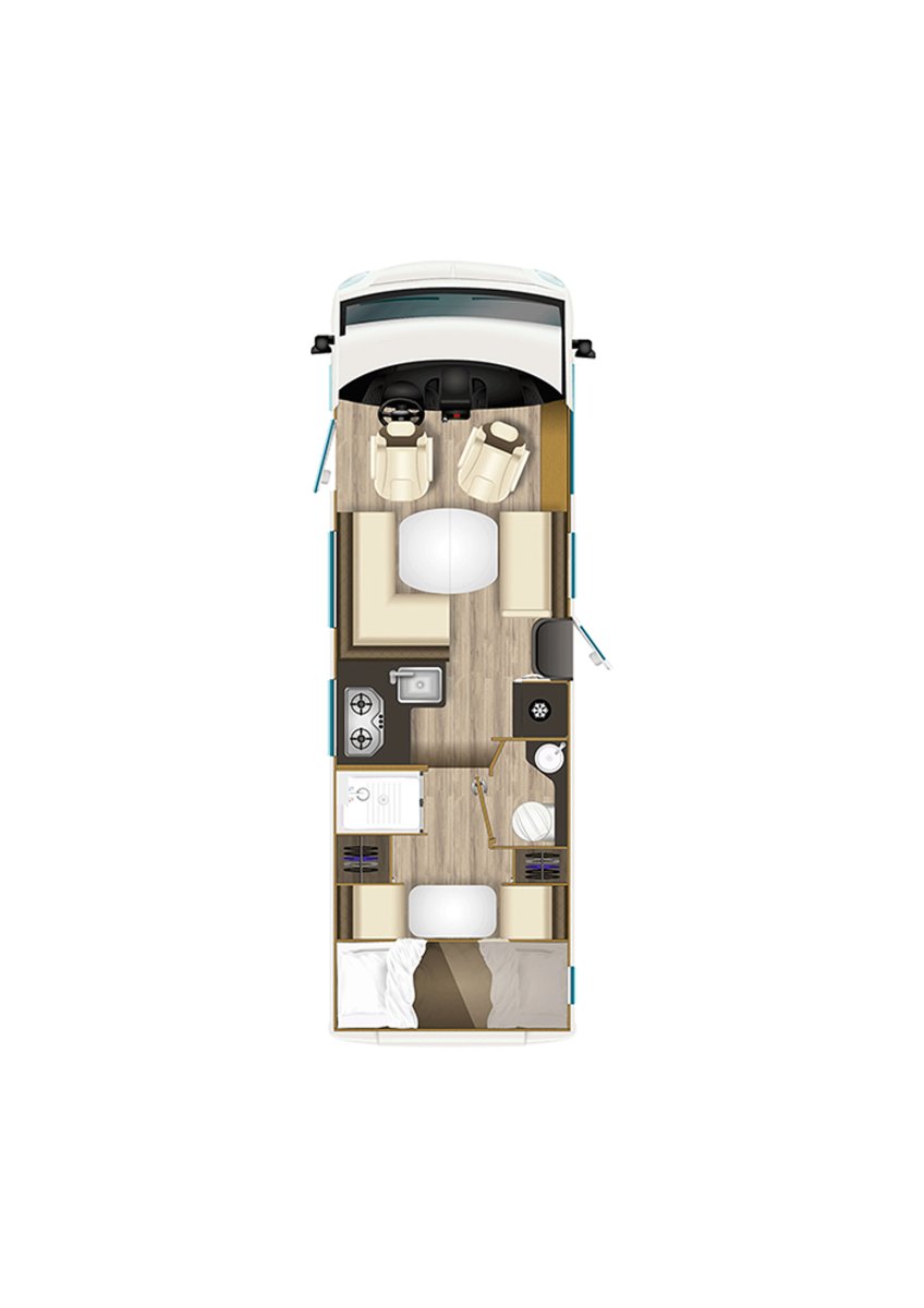 Itineo SB740 Advance Edition 140BHP Automatic 5-Berth Motorhome - Photo 1