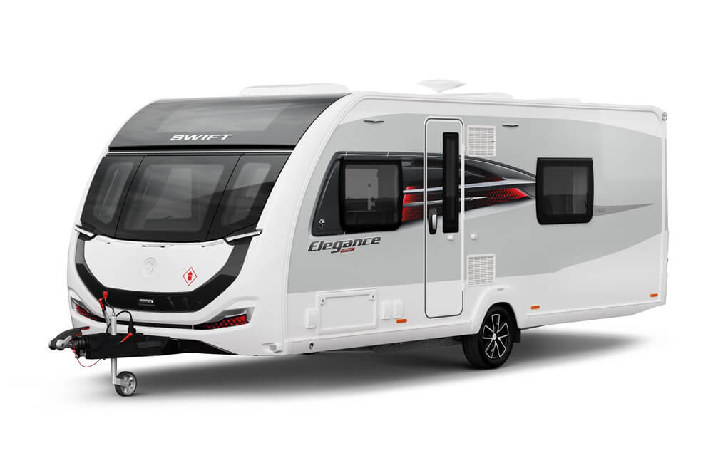 2024 Swift Elegance 780 New 4-Berth Caravan with Fixed Bed - Photo 1