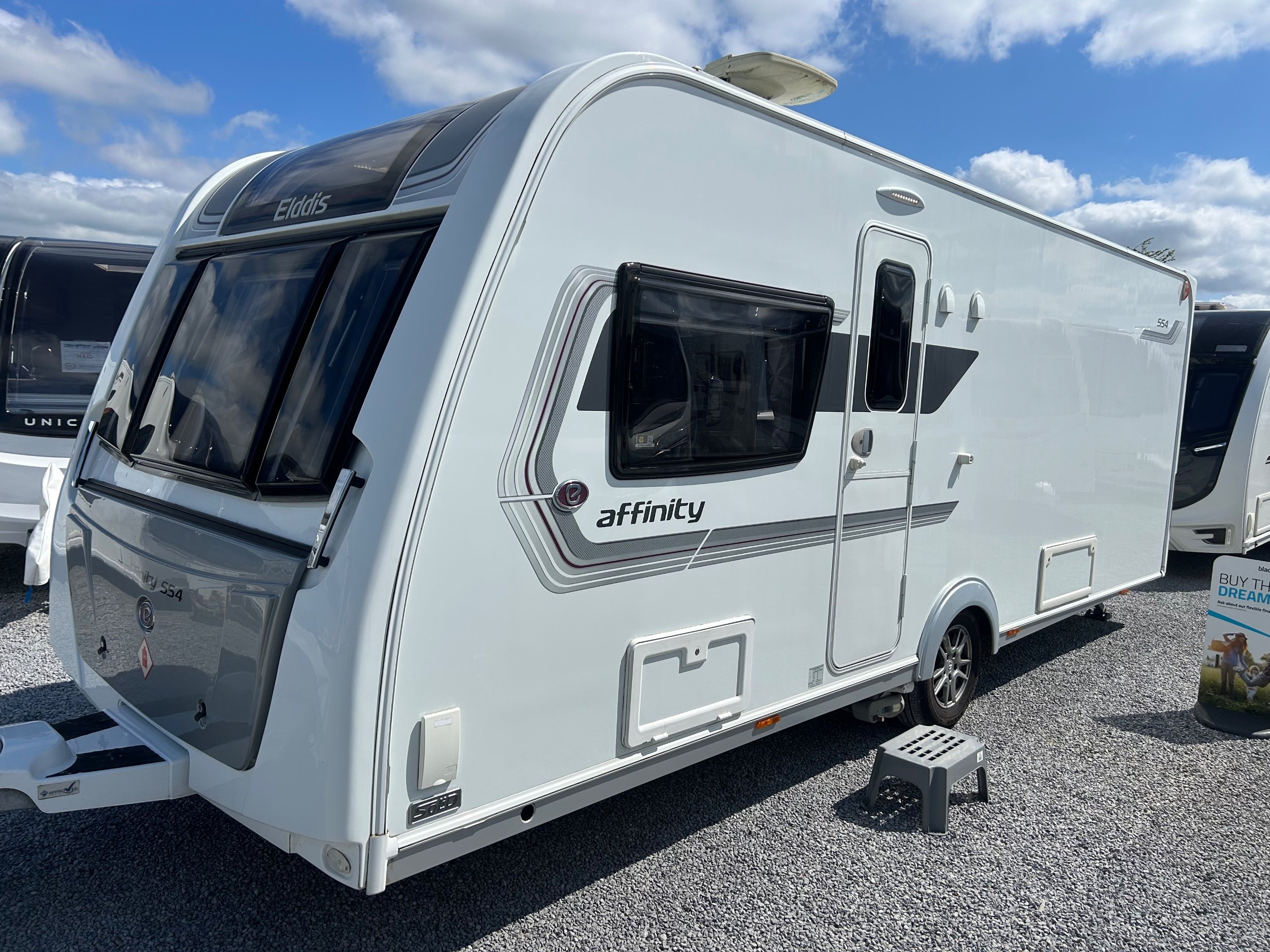 2017 Elddis Affinity 554 - Exterior - Front