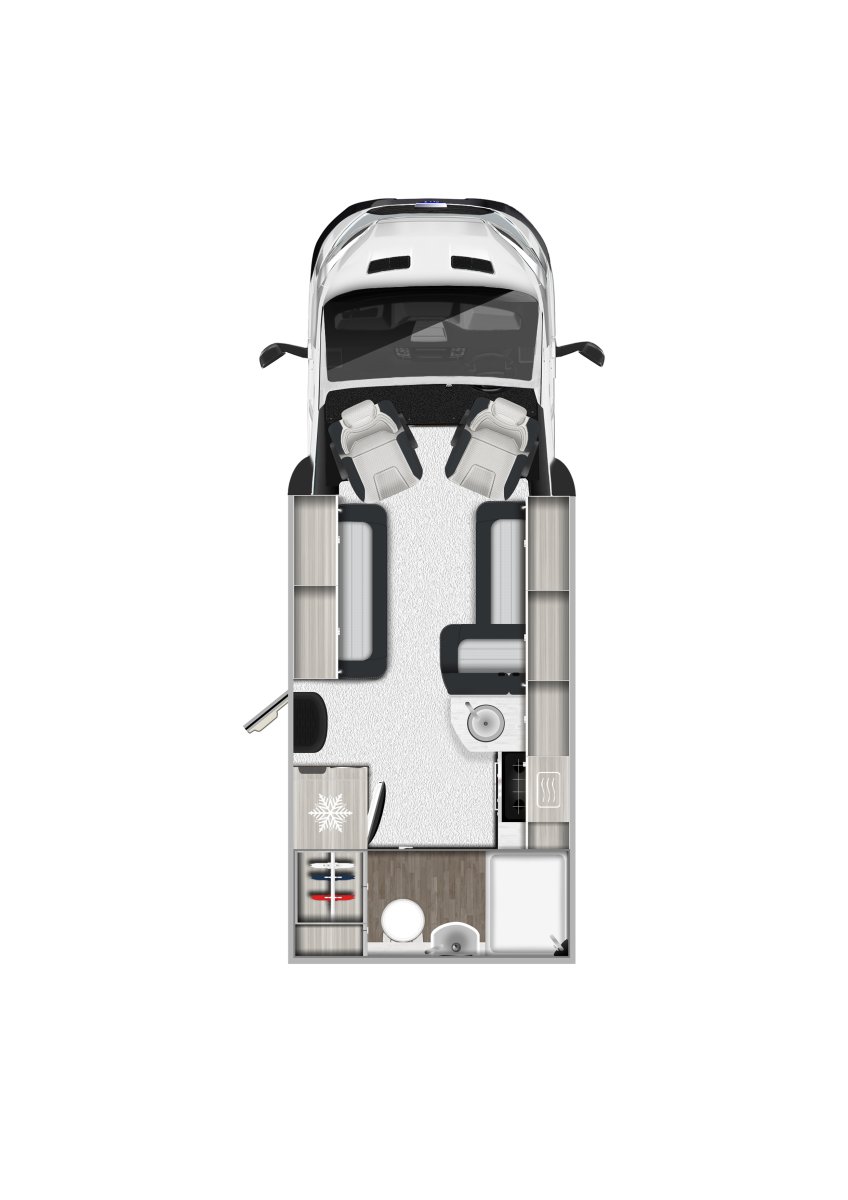 Auto-Trail F-Line F60 165BHP Automatic 2-Berth Rear-Lounge - Exterior - Front