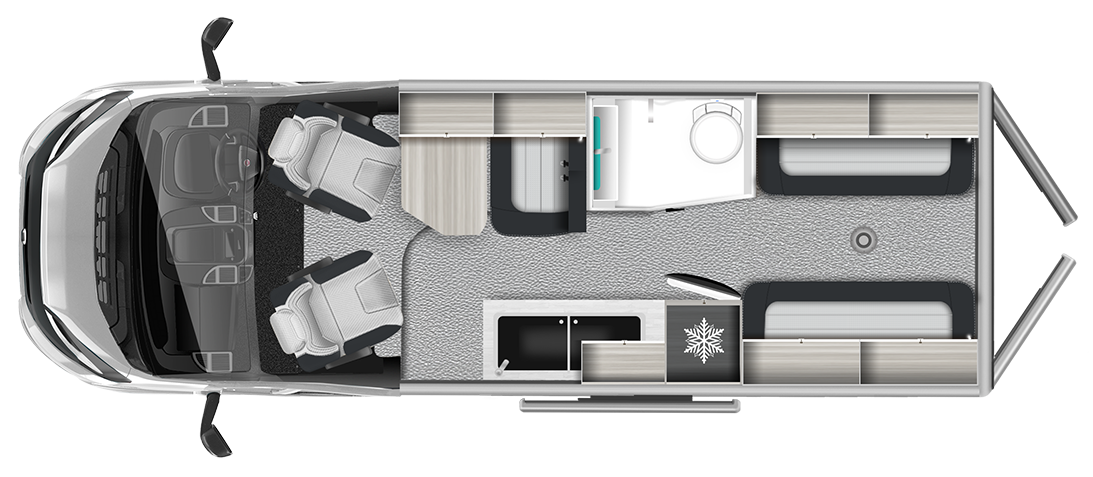 Auto-Trail Expedition 67 floorplan