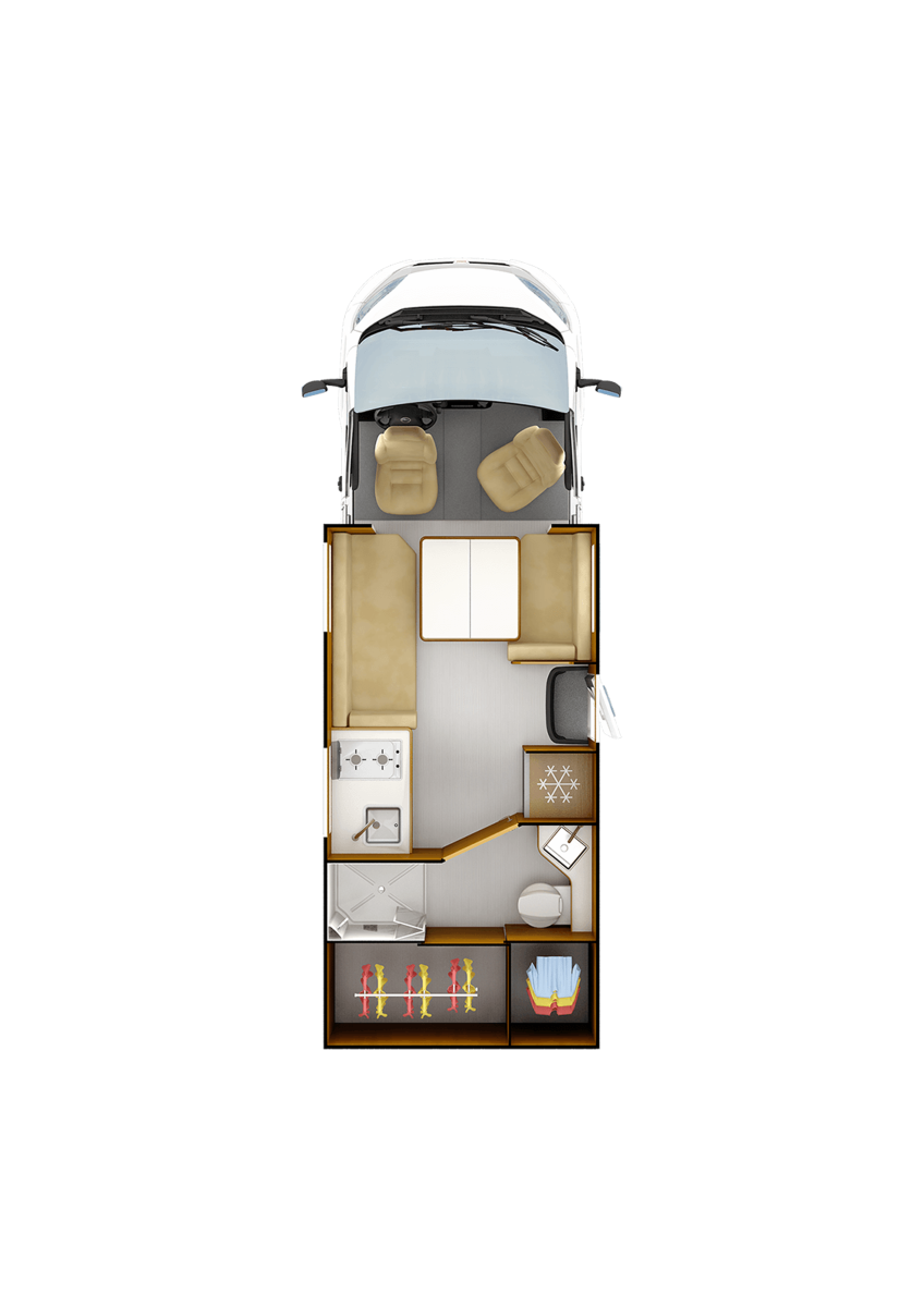 Rapido 606F 140BHP Automatic 4-Berth Motorhome - Exterior - Front