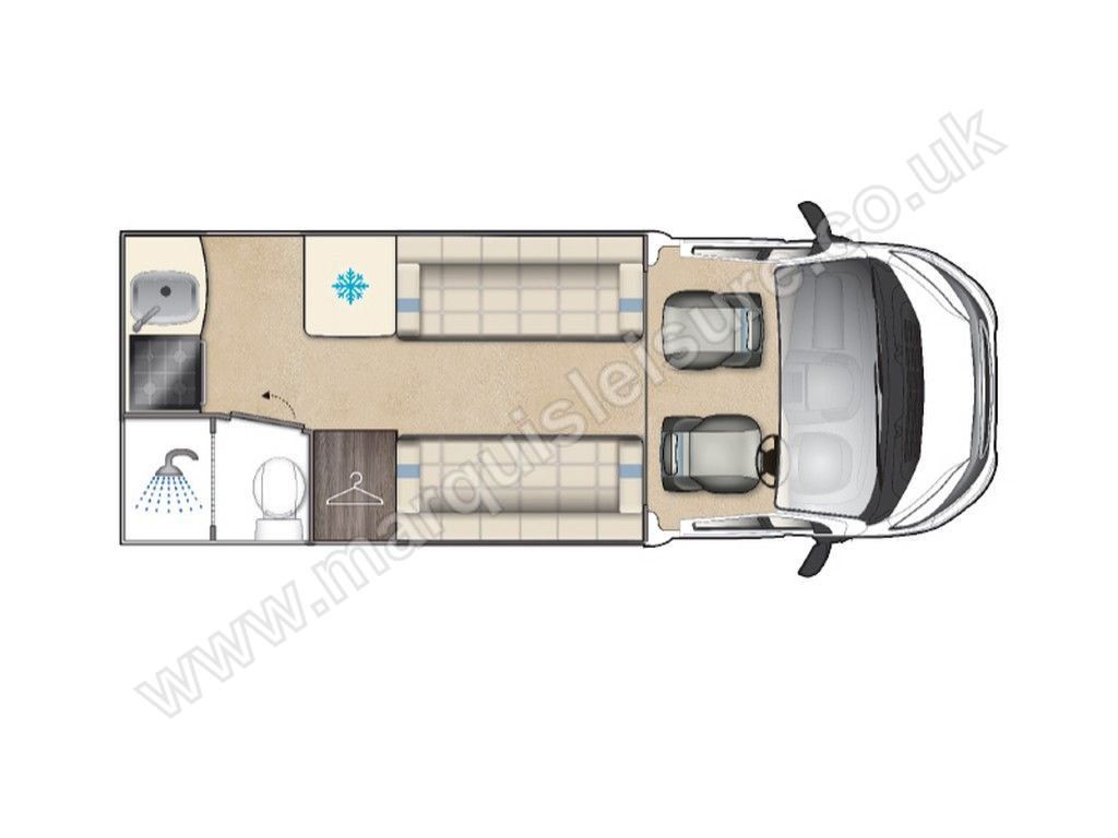 Rear kitchen floorplan