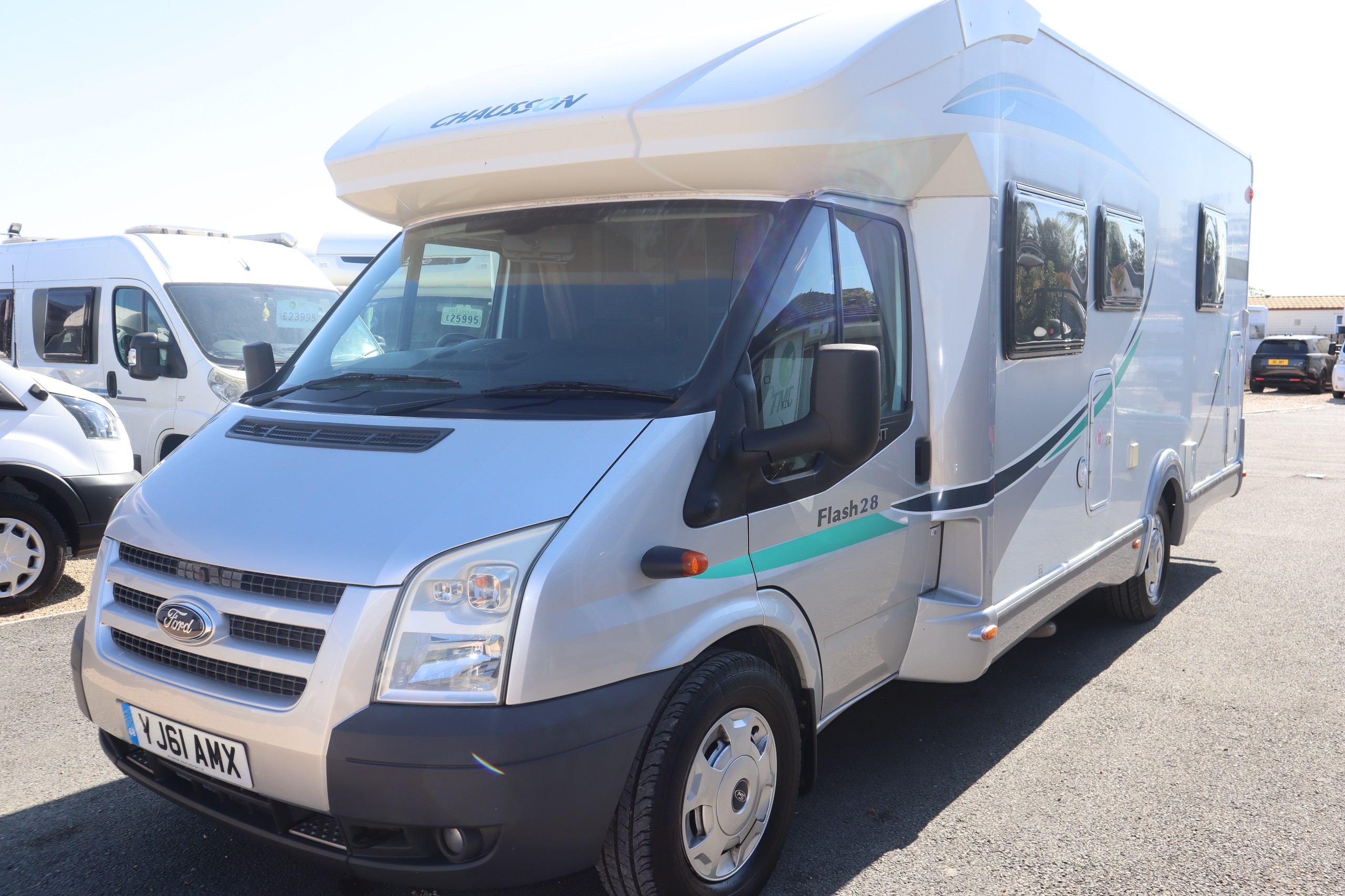 2011 Chausson Flash Ford Transit, , 4 Belts, , MOT, 12 Months Warranty, Habitation Service