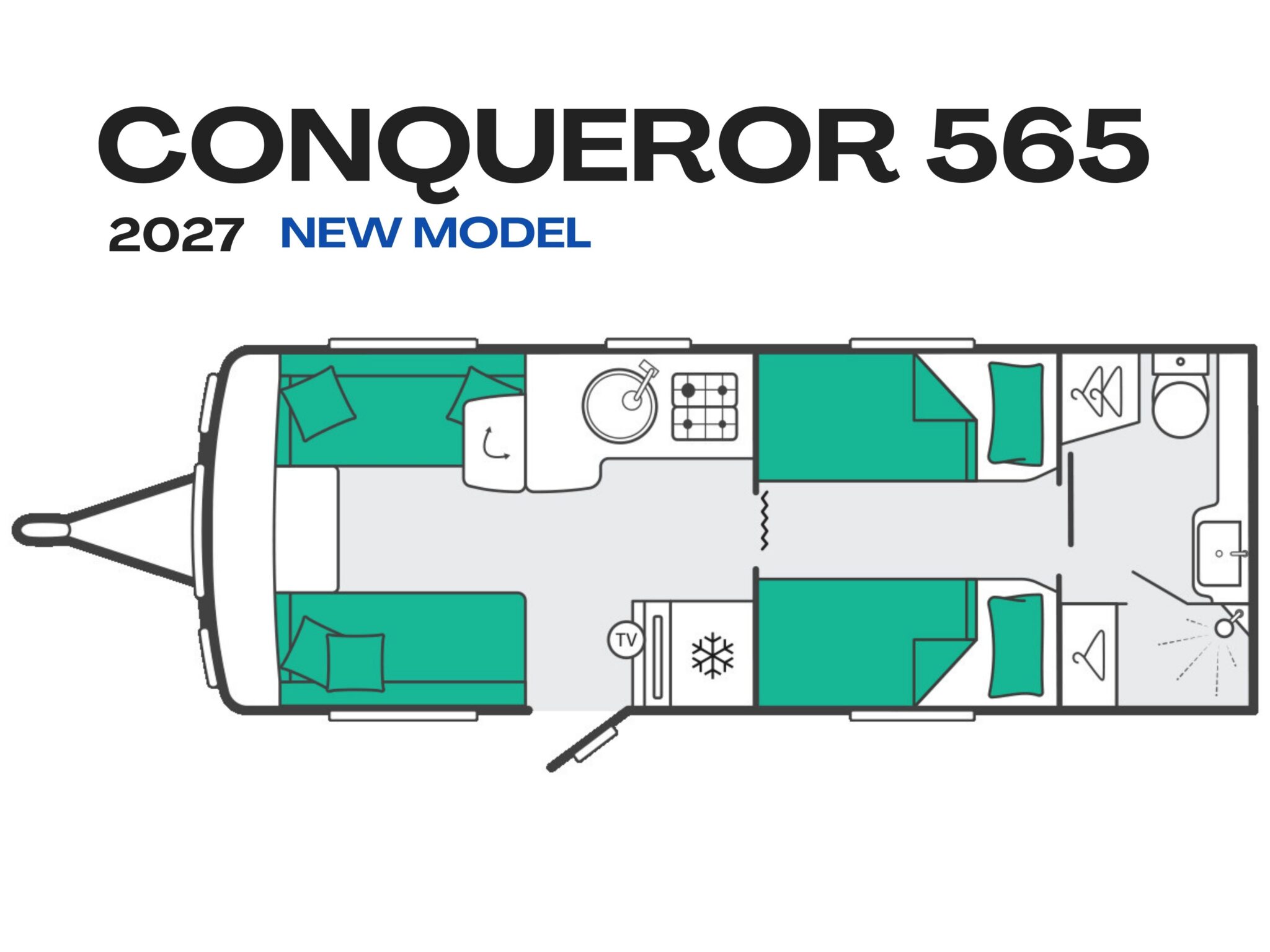 Island Bed floorplan