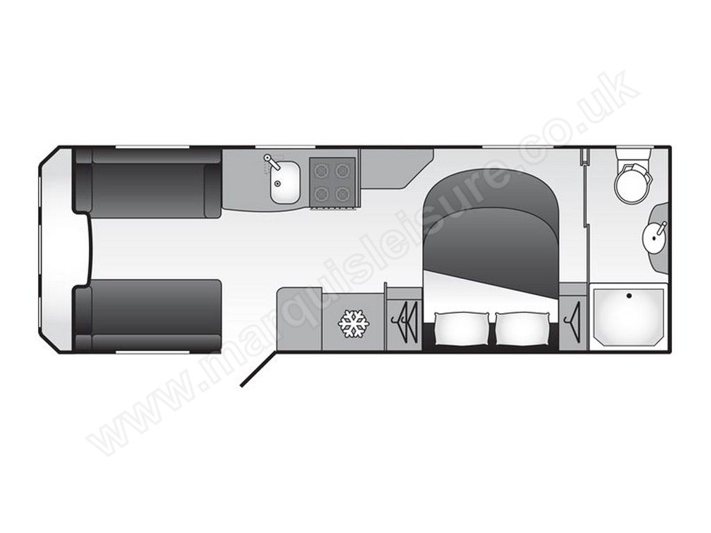 COACHMAN VIP 675 floorplan