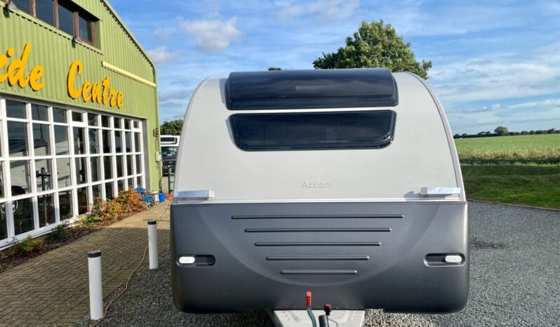 2025 Adria Action 361 LH – Lightweight 2-Berth Caravan - Exterior - Front