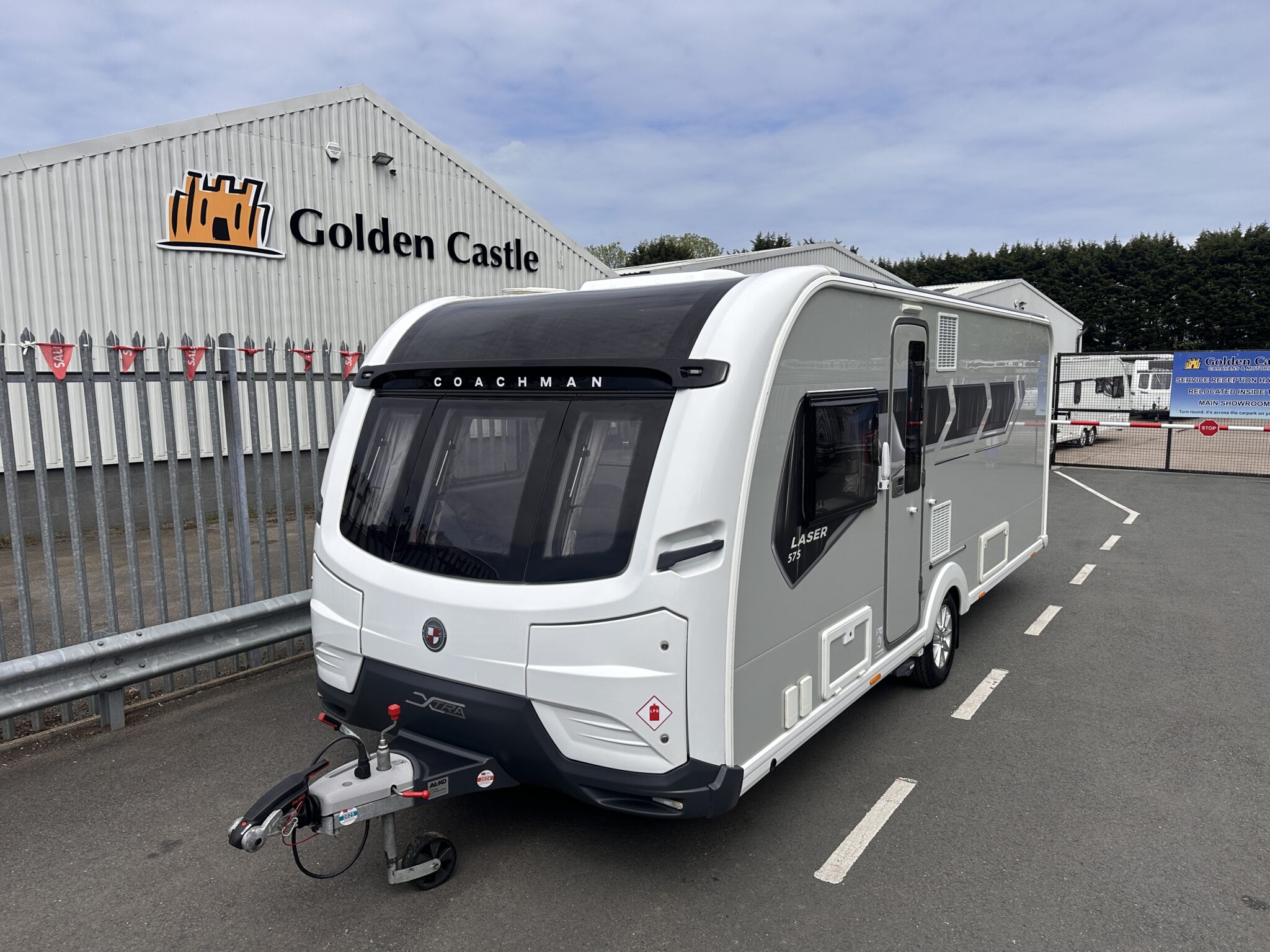 Coachman Laser 575 Xtra- 2022 Caravan - Exterior - Front