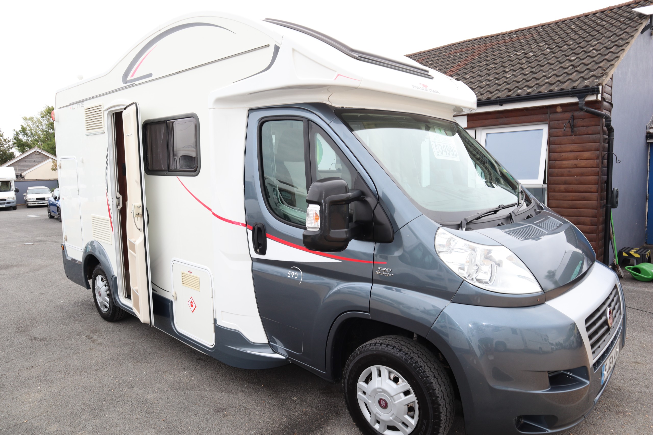 2014 Roller Team T-Line 590 Fiat Ducato , 4 Belts, , MOT, 12 Months Warranty, Habitation Service