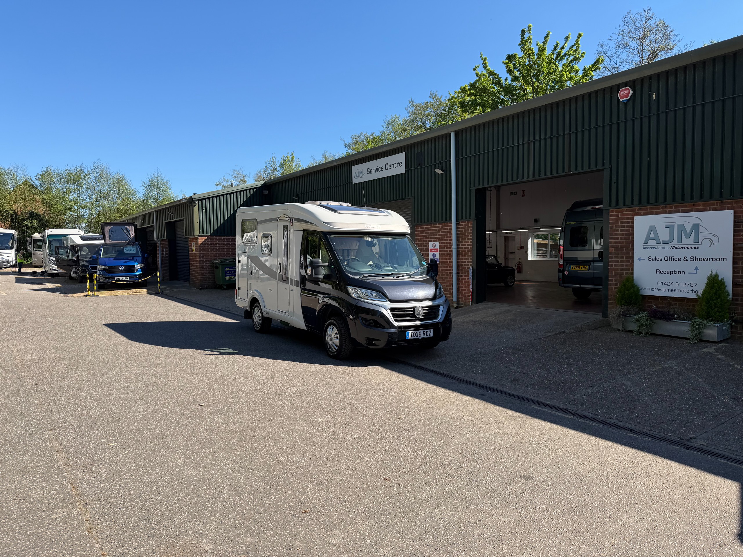 Hymer Camper Van