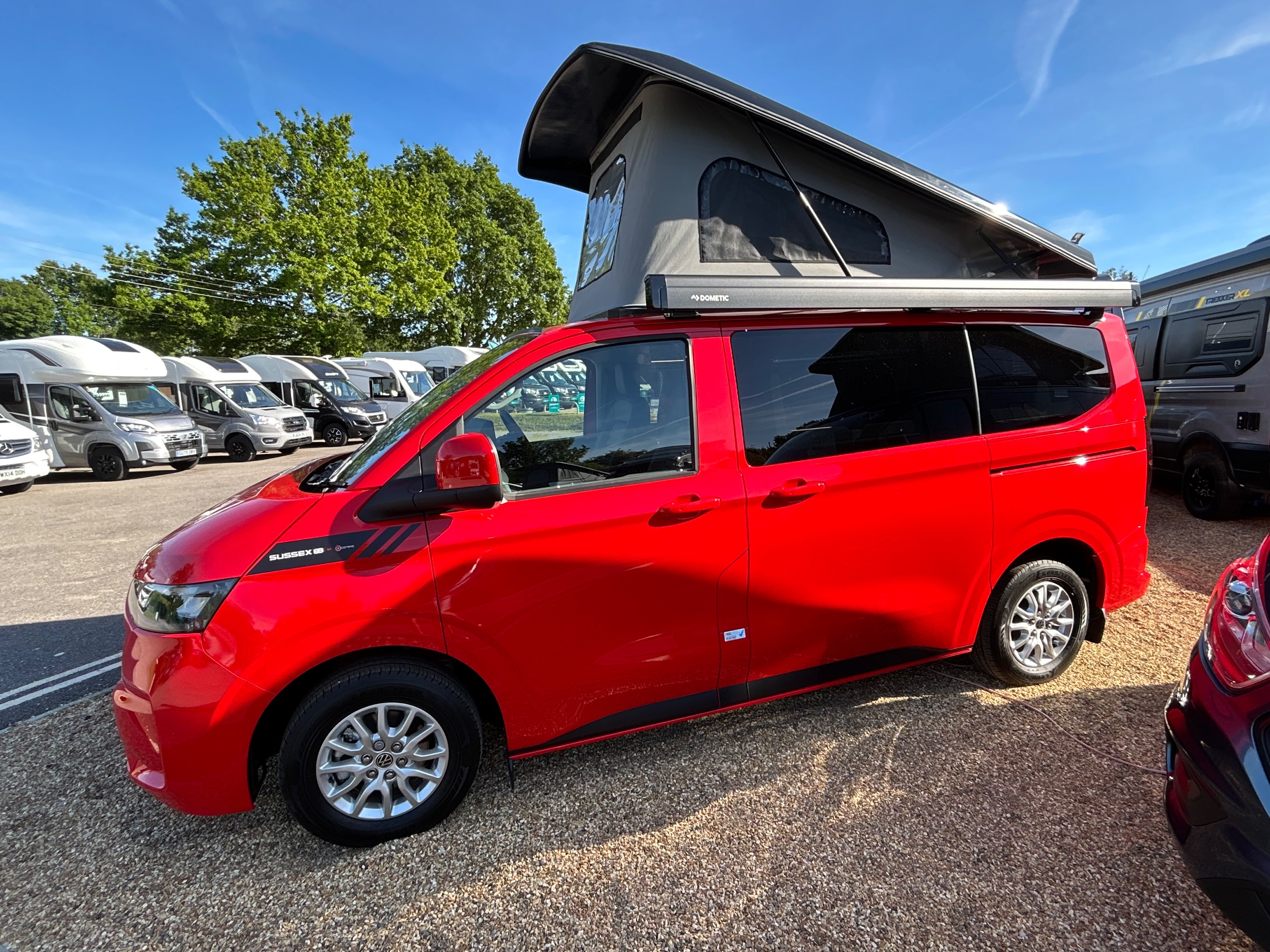 2027 Bespoke Leisure Explore Volkswagen Transporter T7 Artisan Red 8 Speed Auto Sussex by Bespoke
