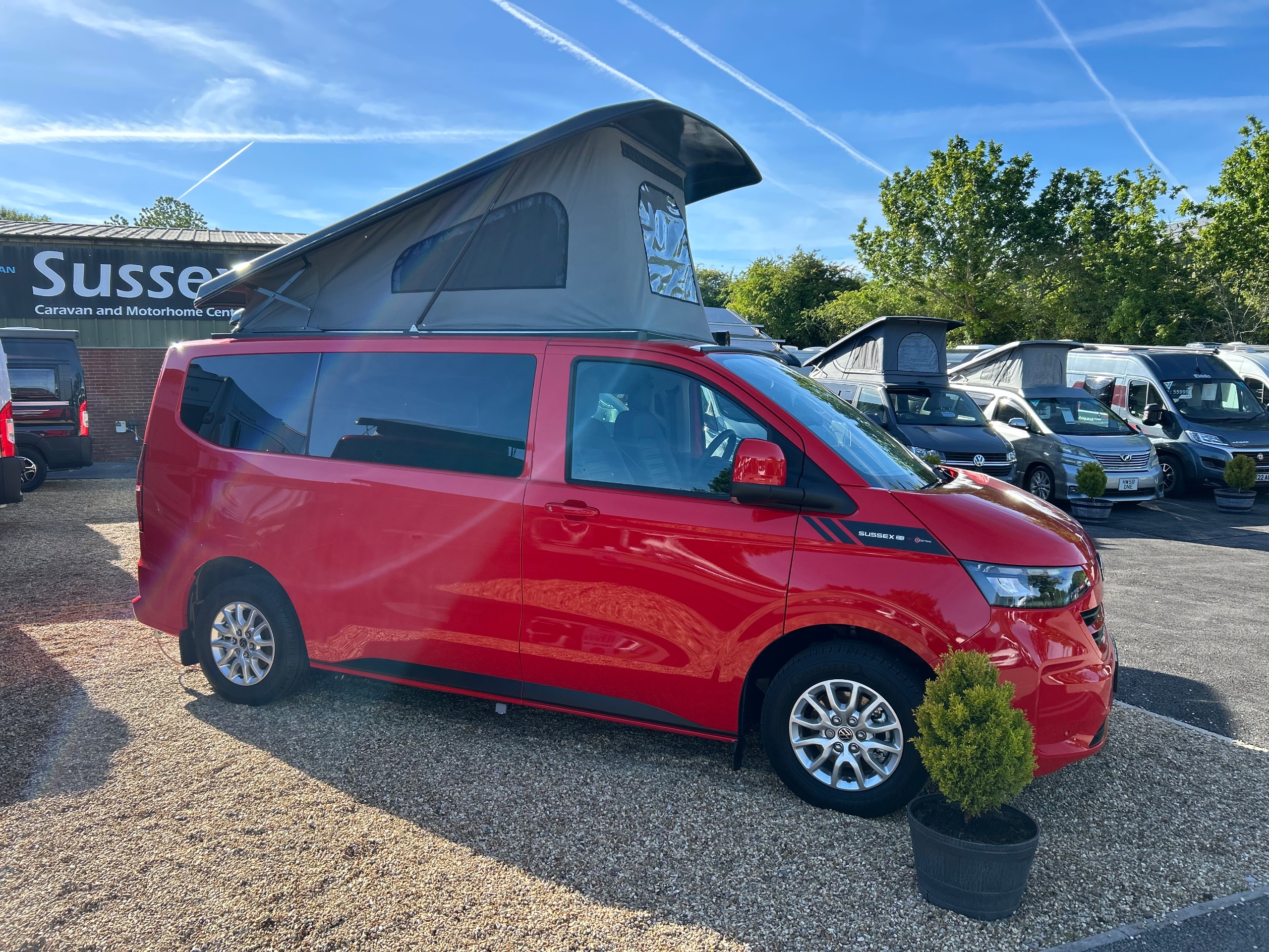 Bespoke Leisure Explore Volkswagen Transporter T7 Artisan Red 8 Speed Auto Sussex by Bespoke
