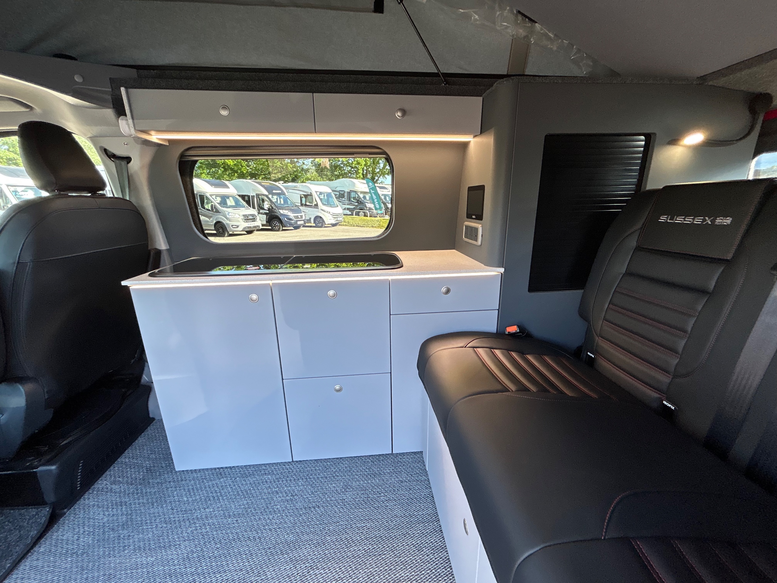 2027 Bespoke Leisure Explore Volkswagen Transporter T7 Artisan Red 8 Speed Auto Sussex by Bespoke