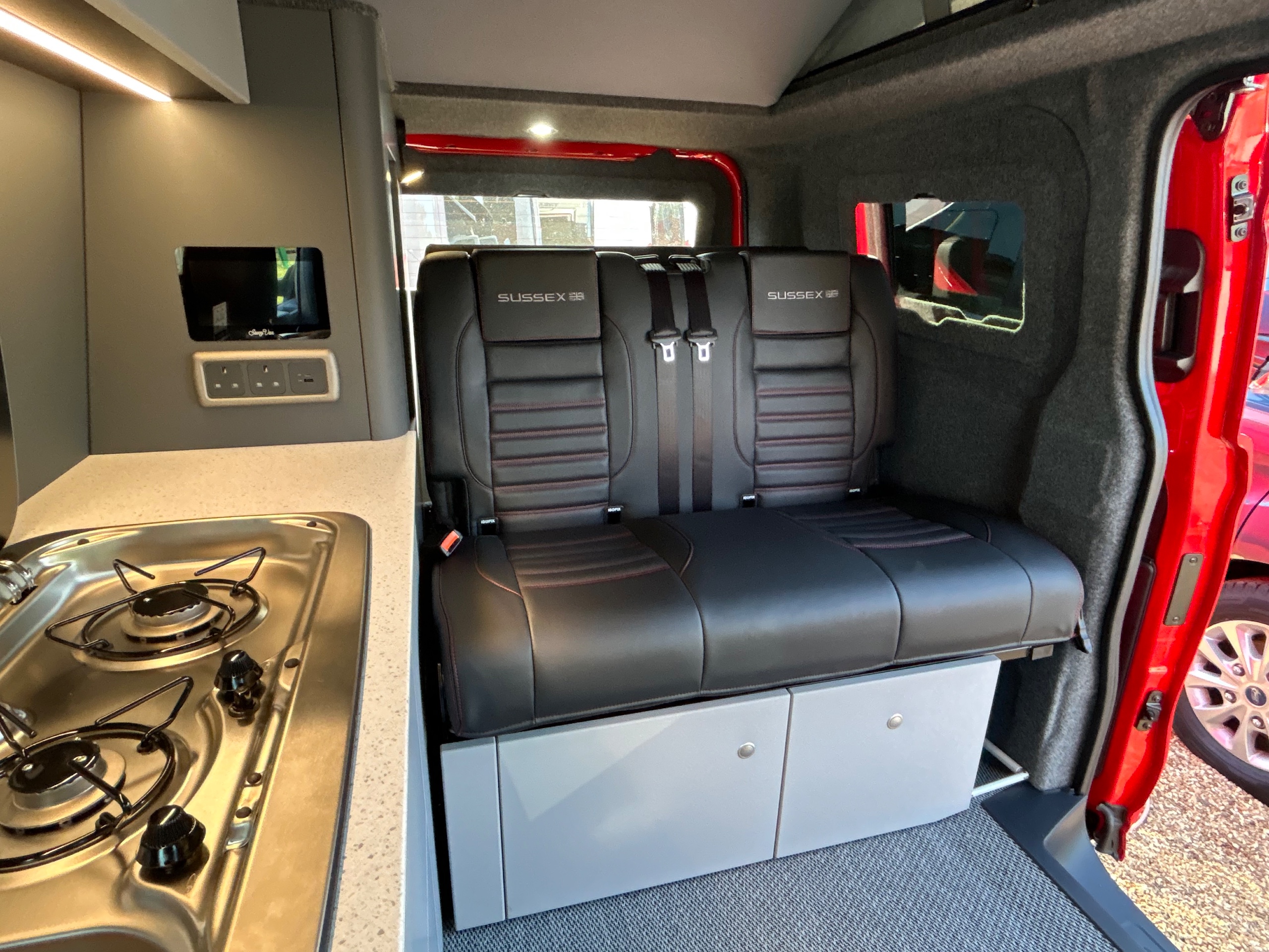 2027 Bespoke Leisure Explore Volkswagen Transporter T7 Artisan Red 8 Speed Auto Sussex by Bespoke