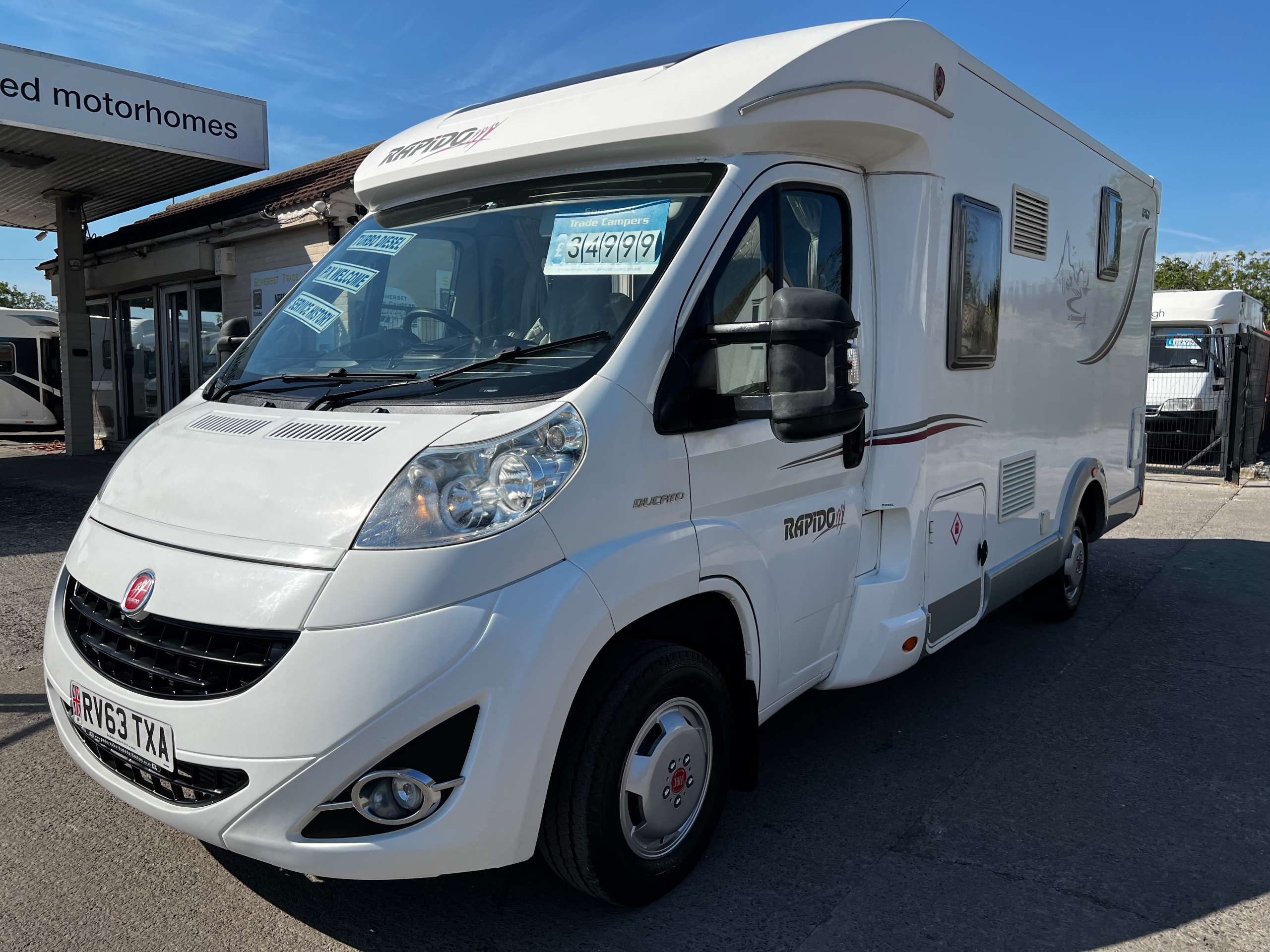 2013 Rapido 640 Rear . Service history. Air conditioning