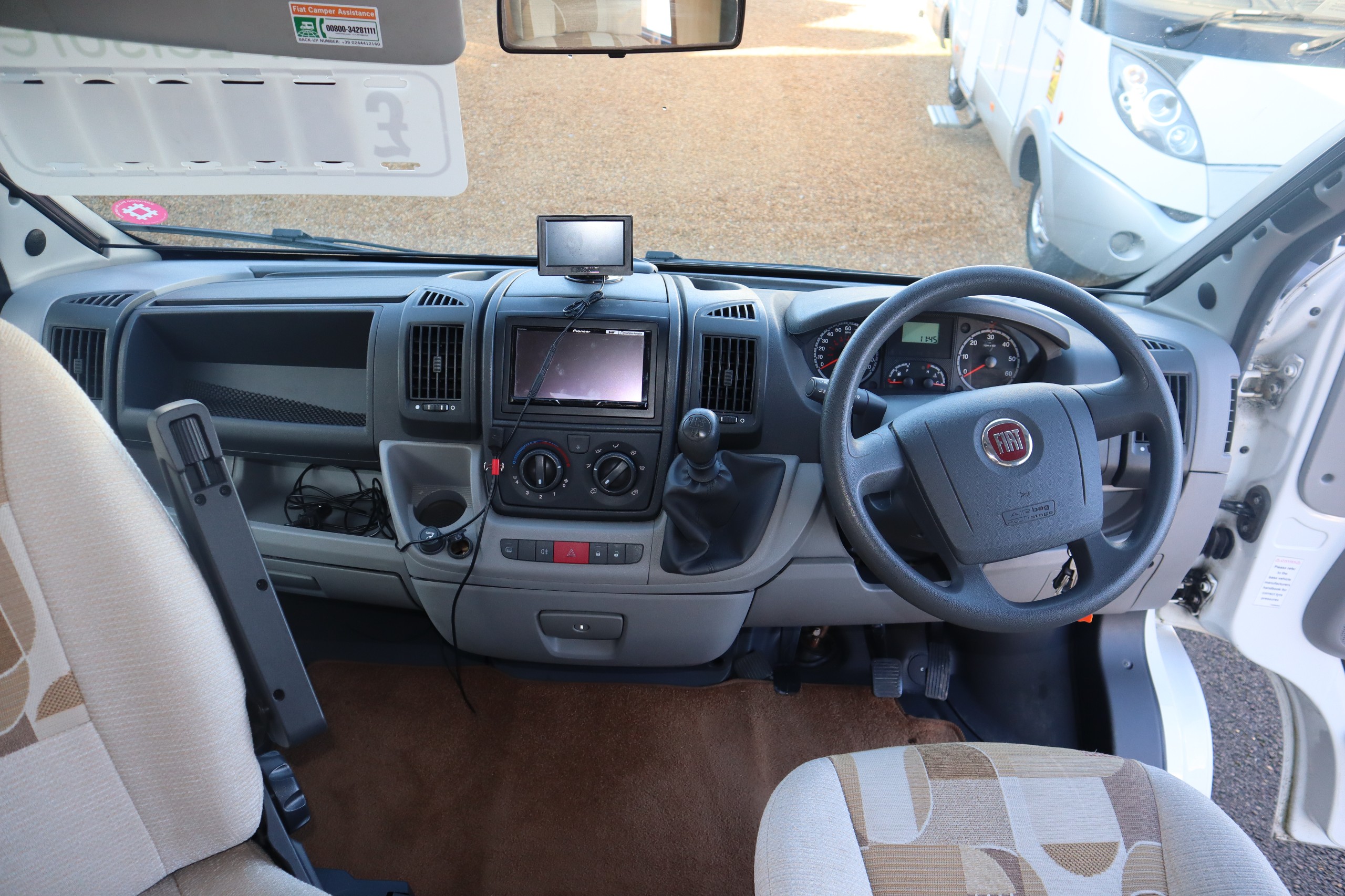 2008 Ace Capri Fiat Ducato , 2 belts, Compact Short Motorhome, 12 Months Warranty, MOT, Habitation Service 12