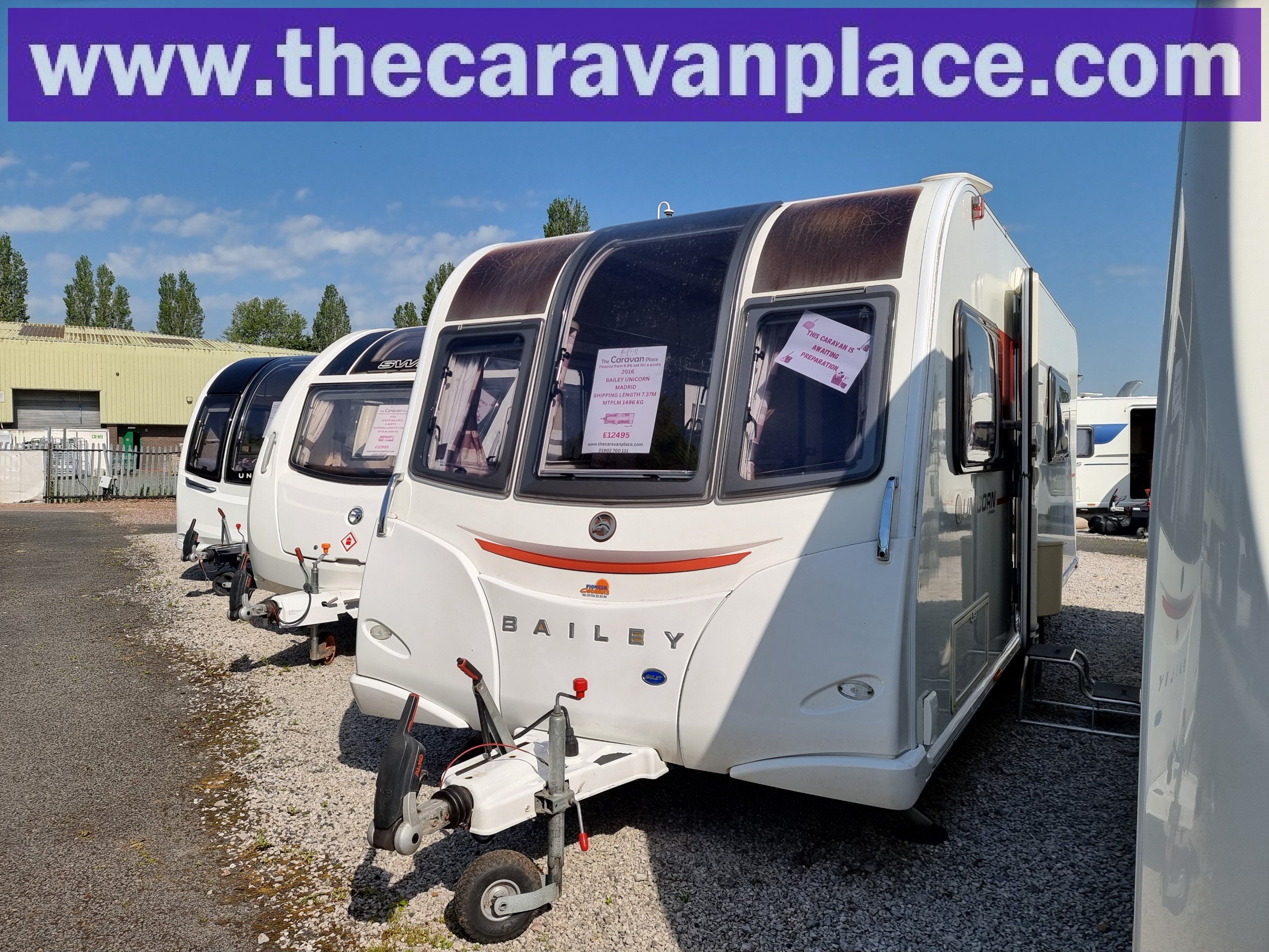 2016 Bailey Unicorn MADRID - Exterior - Front