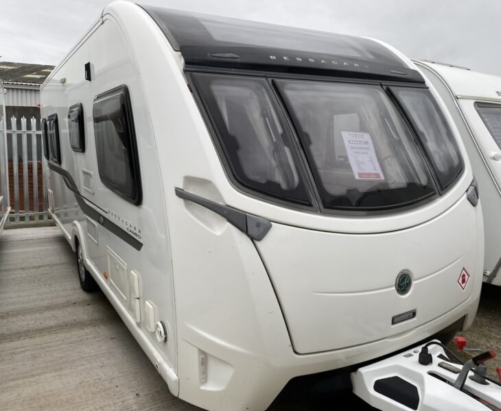 2014 Bessacarr By Design 580 - 2-Berth Caravan with Island Bed and Alde Heating