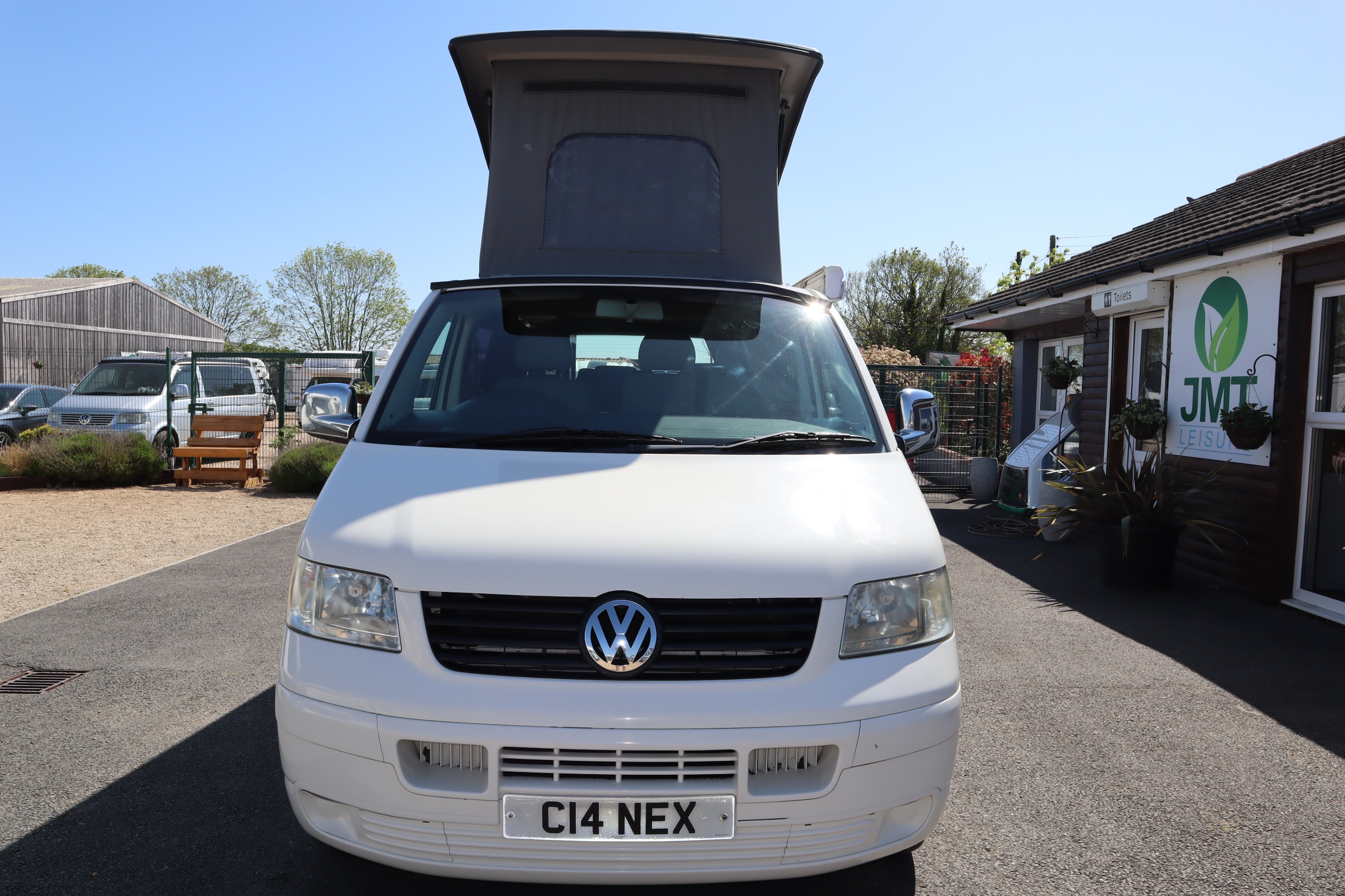 Volkswagen Transporter T28 North Devon Campers Conversion, 4 Berth, 5 Belts, Rib Bed, Pop Top Roof, MOT, 12 Months Warranty, Habitation Service