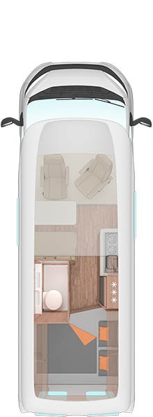 2024 Weinsberg Carabus 600 140BHP 2-Berth Compact Campervan - Exterior - Front