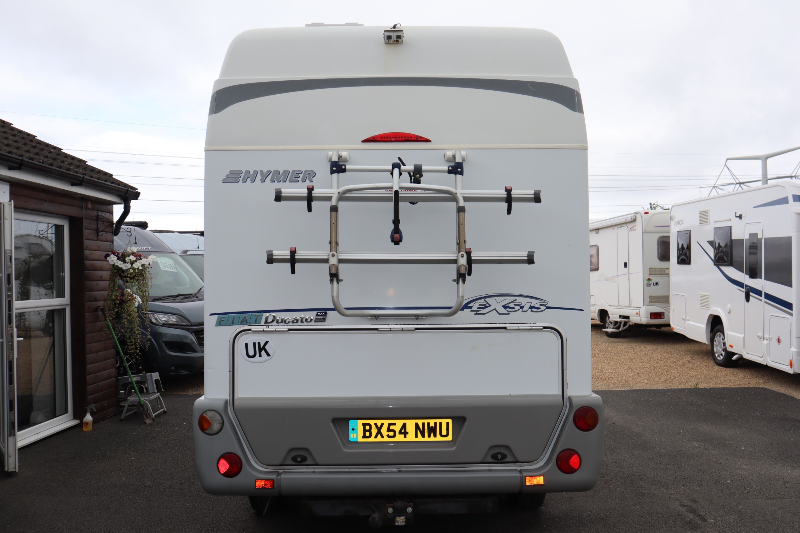 Hymer Exsis Fiat Ducato, 3 Berth, 2 Belts, Drop Down Bed, MOT, 12 Months Warranty, Habitation Service