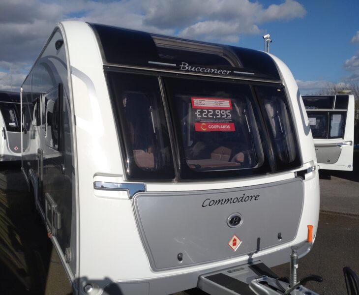 2017 Buccaneer Commodore Rear 2-Berth with Fixed Bed and E&P Levelling