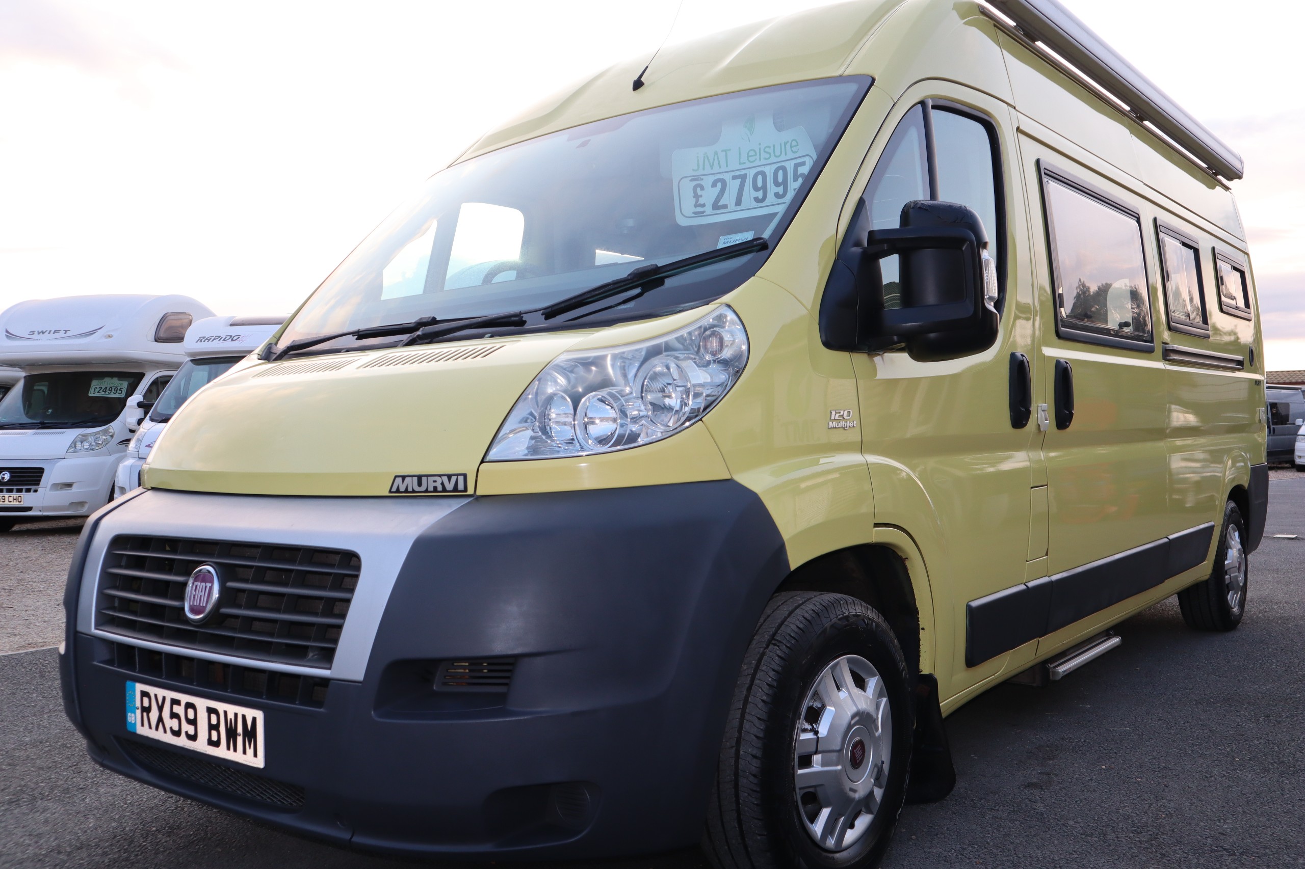 2009 Murvi Morello Fiat Ducato, , 4 Belts, MOT, 1 Owner, FSH, 12 Months Warranty, Habitation Service