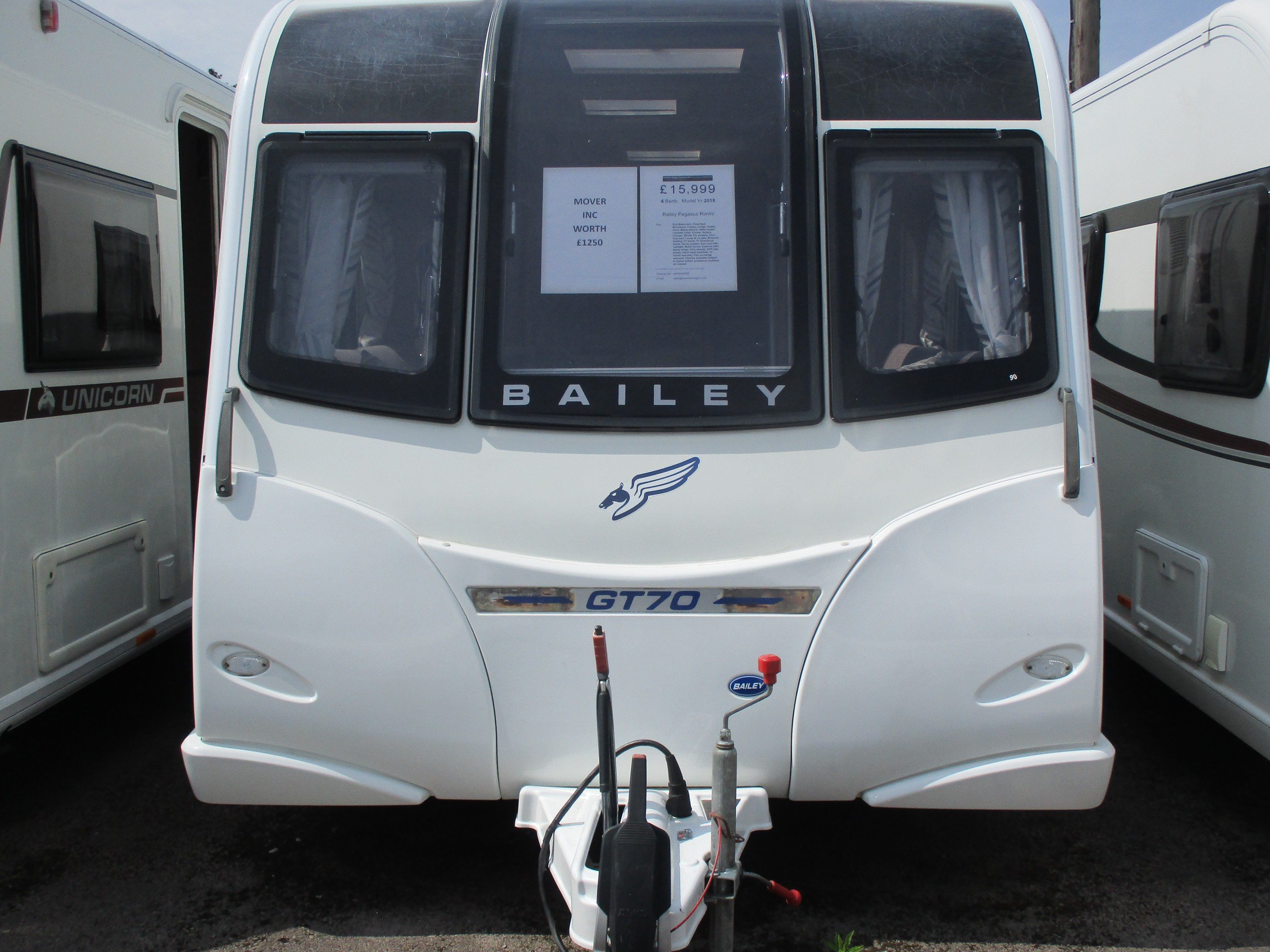 2018 Bailey Pegasus rimini inc a mover