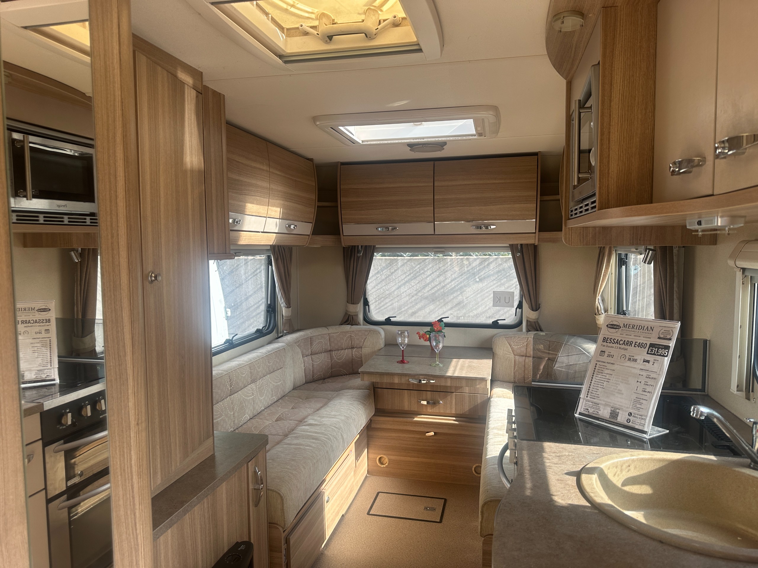 2012 Bessacarr E460 - Fiat Ducato 2.3 Diesel, , 39000 miles