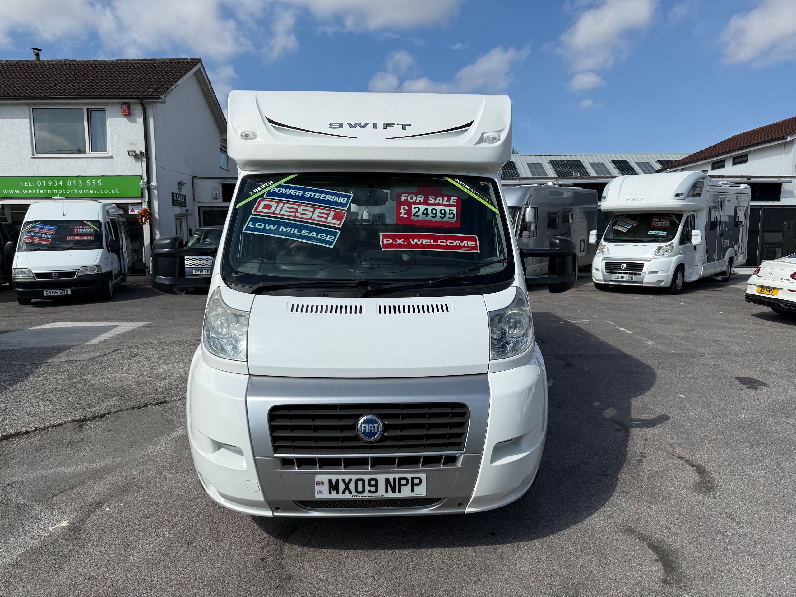 2009 Swift Sundance 580PR Fiat Ducato