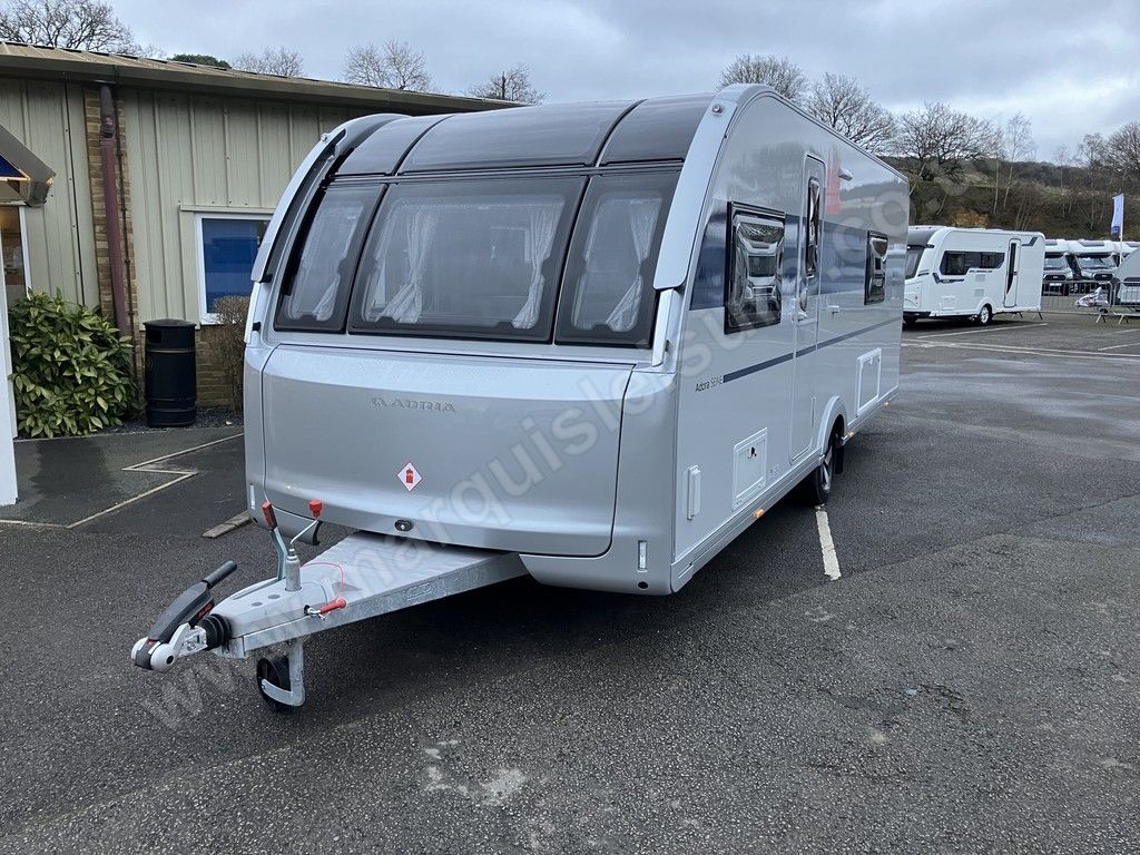 2024 Adria Adora Seine - 5-Berth Caravan with Panoramic Window - Exterior - Front
