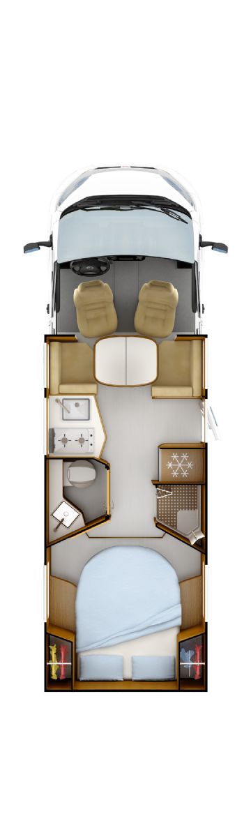 Rapido C86 floorplan