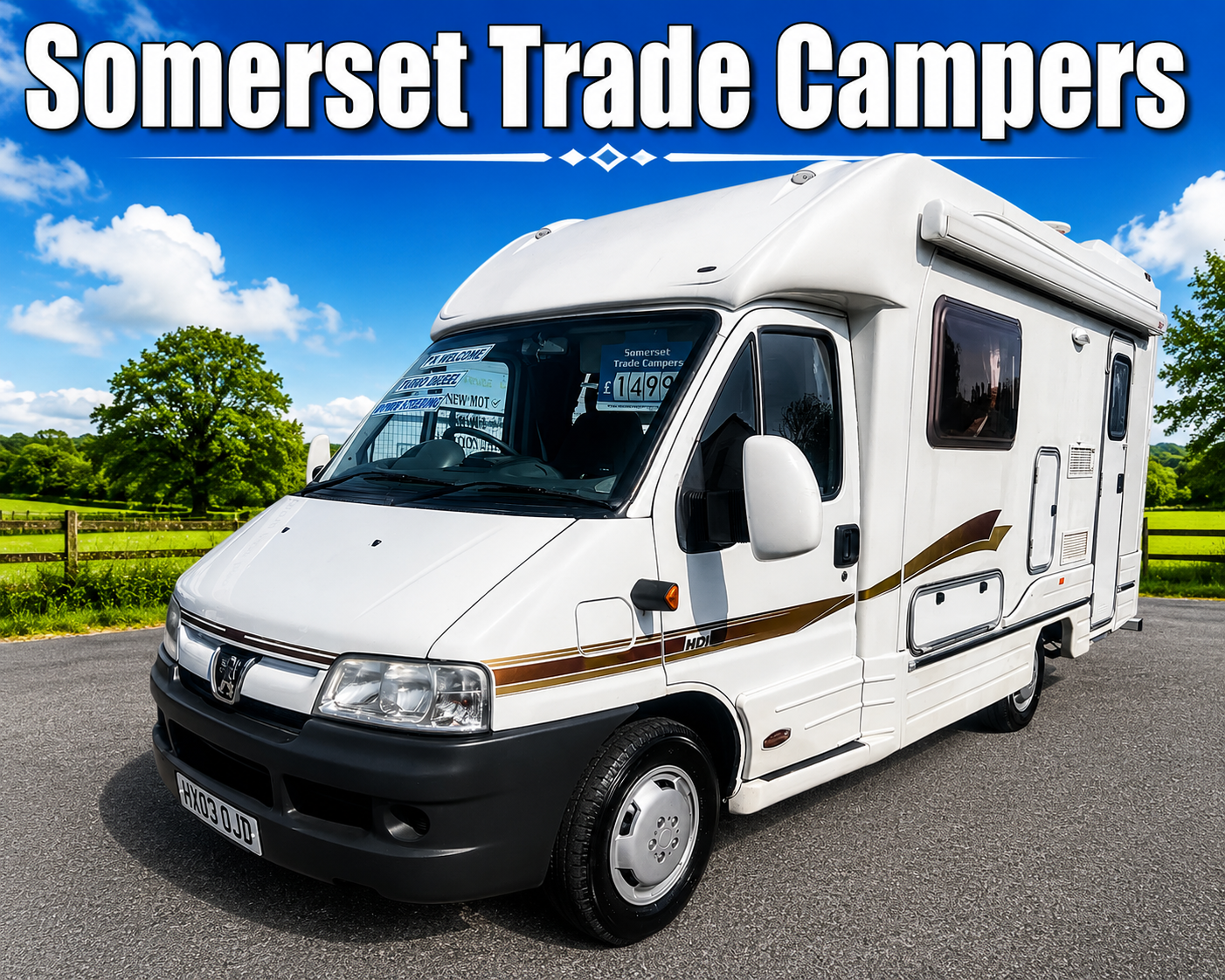 2003 Autocruise Starquest . Service history