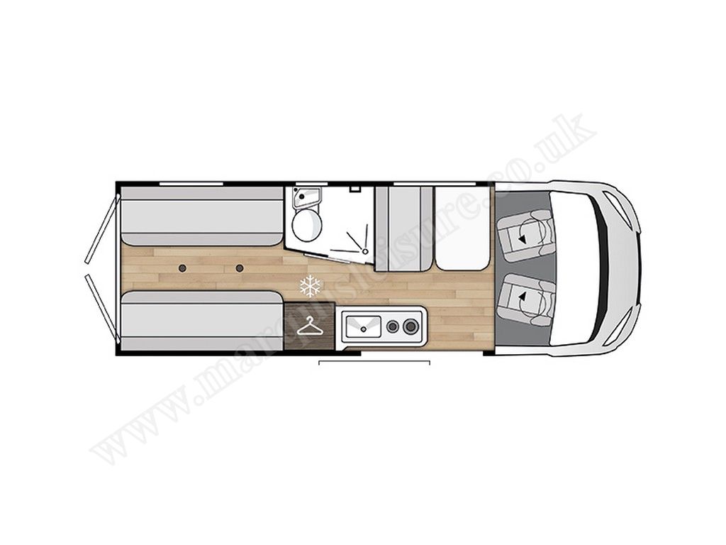 BENIMAR BENIVAN 122 P floorplan
