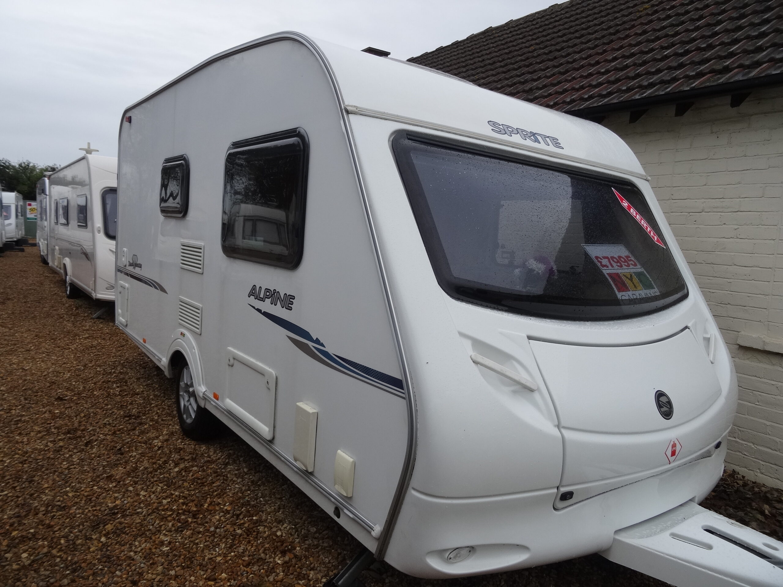2009 Sprite Alpine Diamond Anniversary 2-Berth End-Washroom Caravan