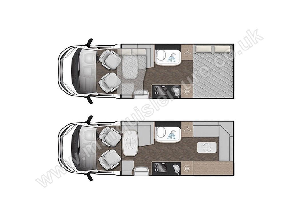 MOBILVETTA KEA 80/2 floorplan