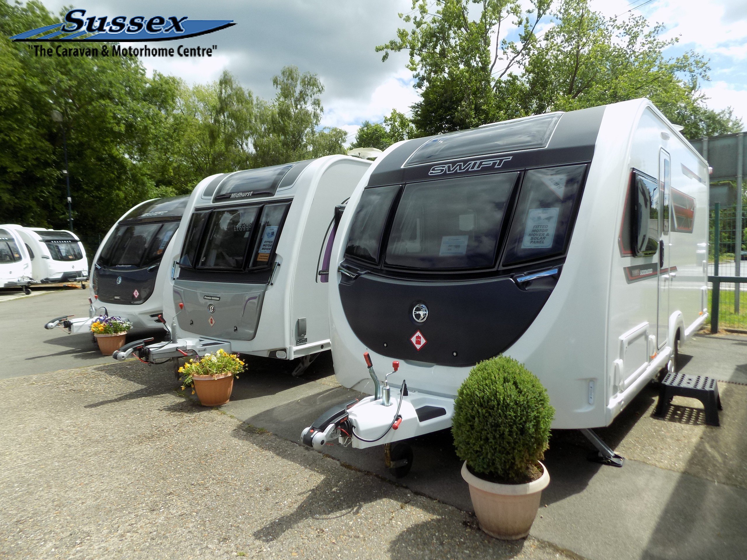 2024 Swift Sprite 4-Berth Lightweight Touring Caravan