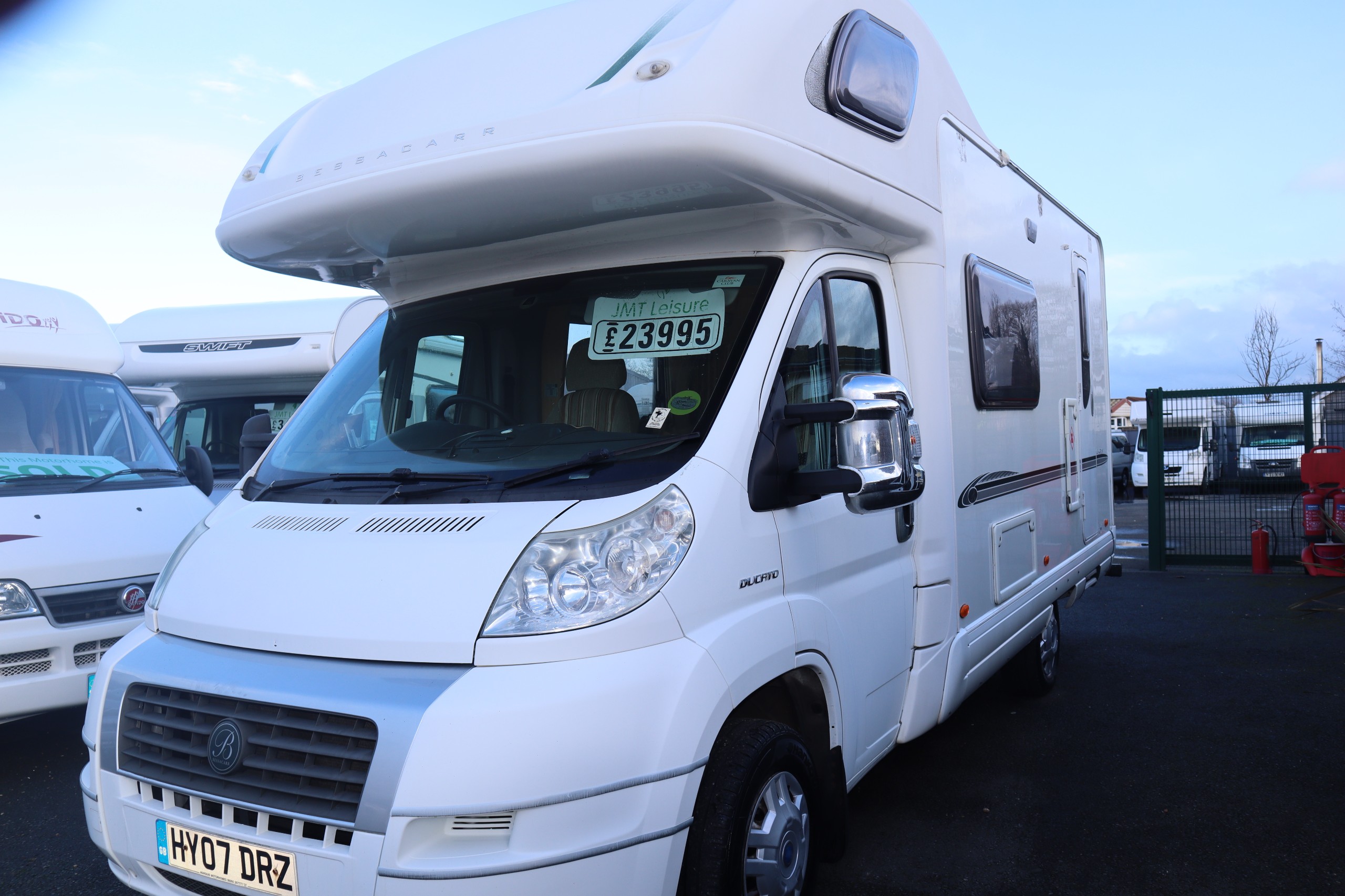 2007 Bessacarr E435 Fiat Ducato, , 4 Belts, MOT, 12 Months Warranty, Habitation Service