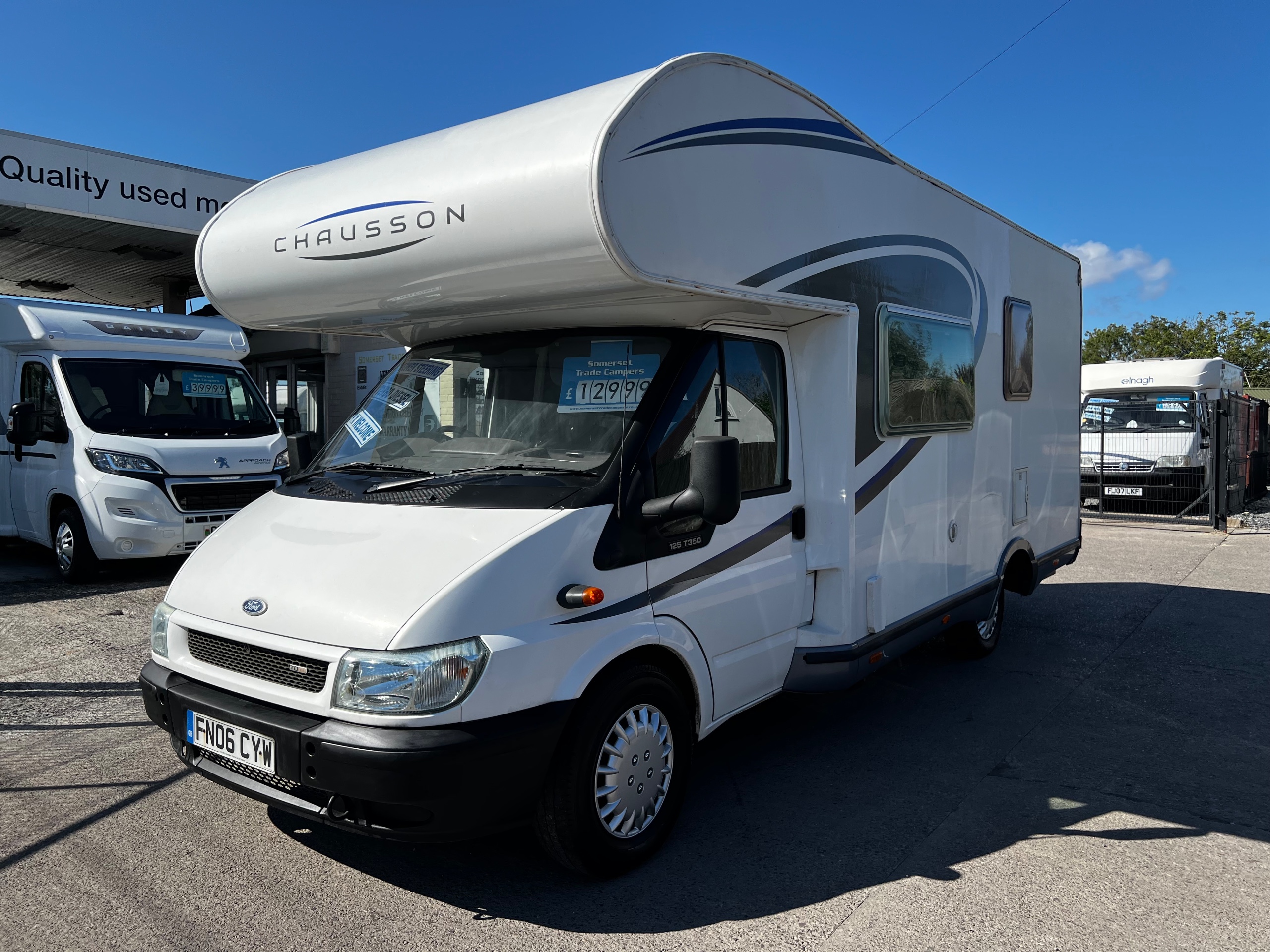 Chausson First Line 650 6 travelling belts MOT JUNE 2027